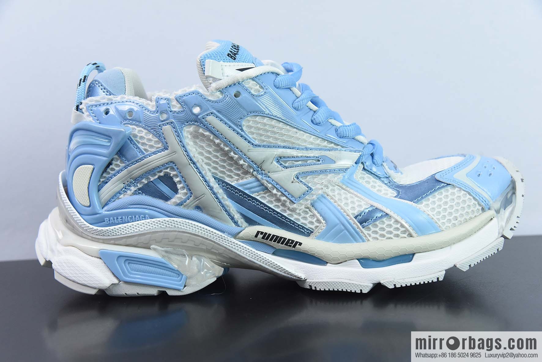 BALENCIAGA Runner Sneaker Balenciaga 7th generation jogging series low-top Vintage field running trend sneakers dad shoes