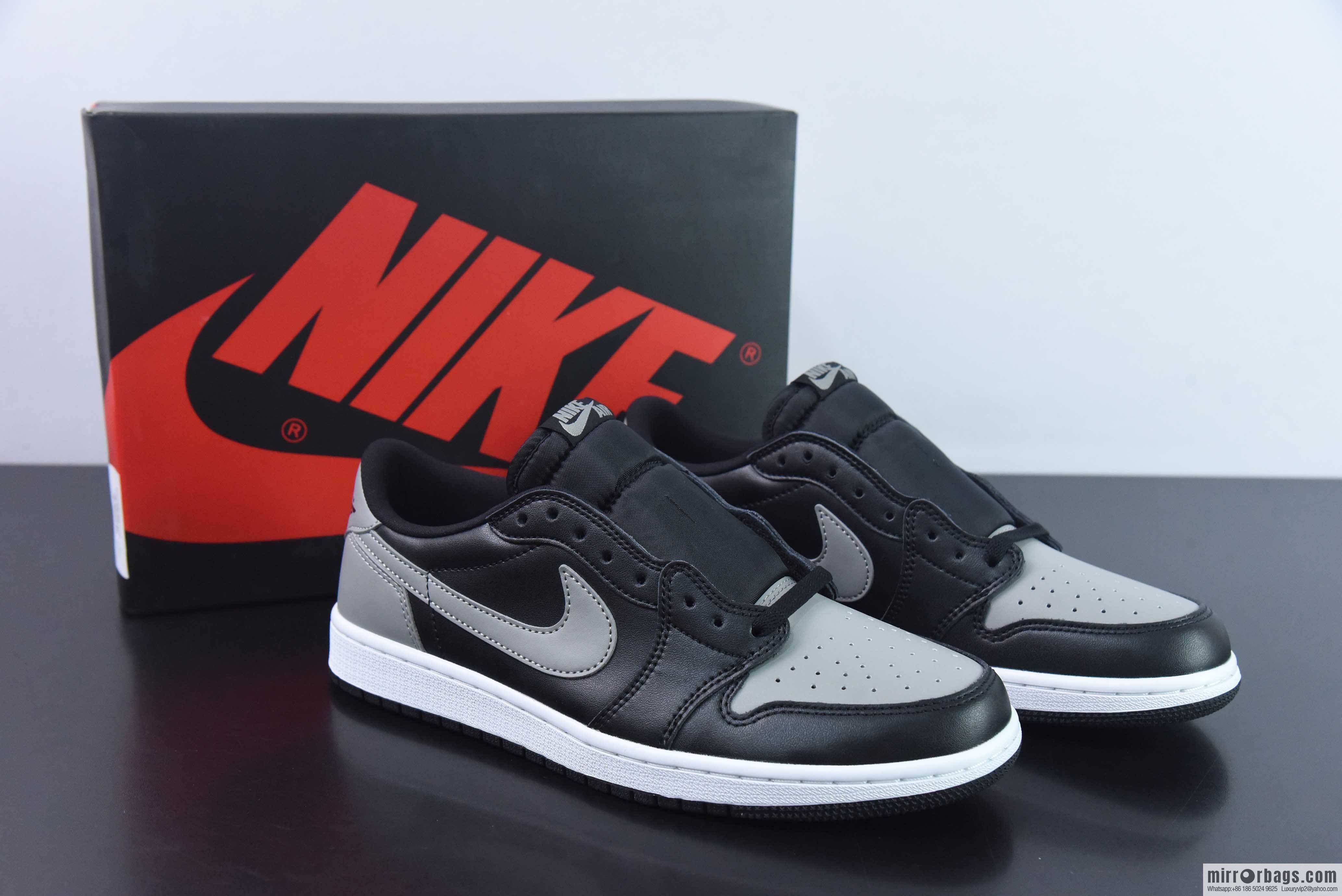 Air Jordan AJ1 Retro Low OG low top, shadow gray, item number: 705329-003