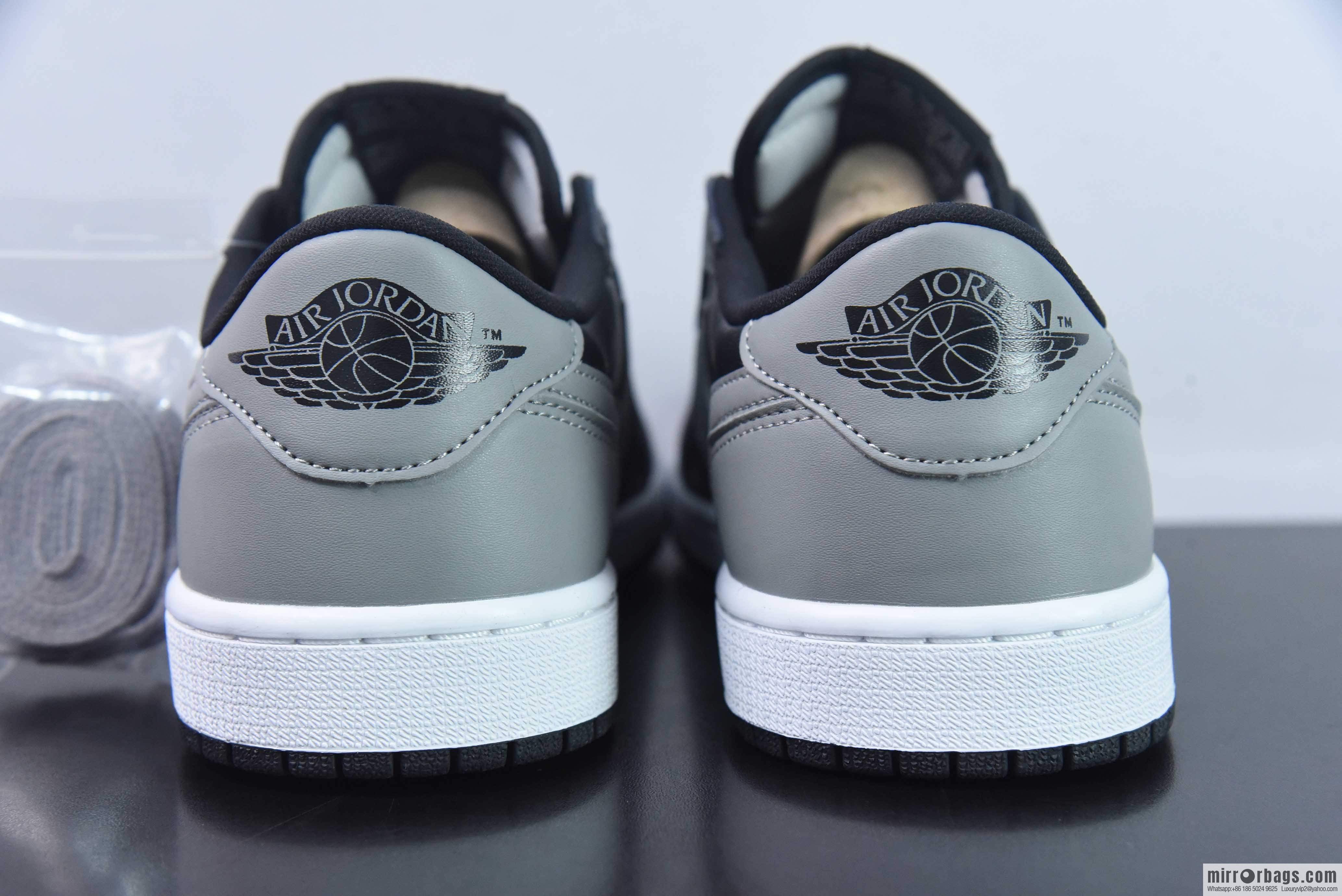 Air Jordan AJ1 Retro Low OG low top, shadow gray, item number: 705329-003
