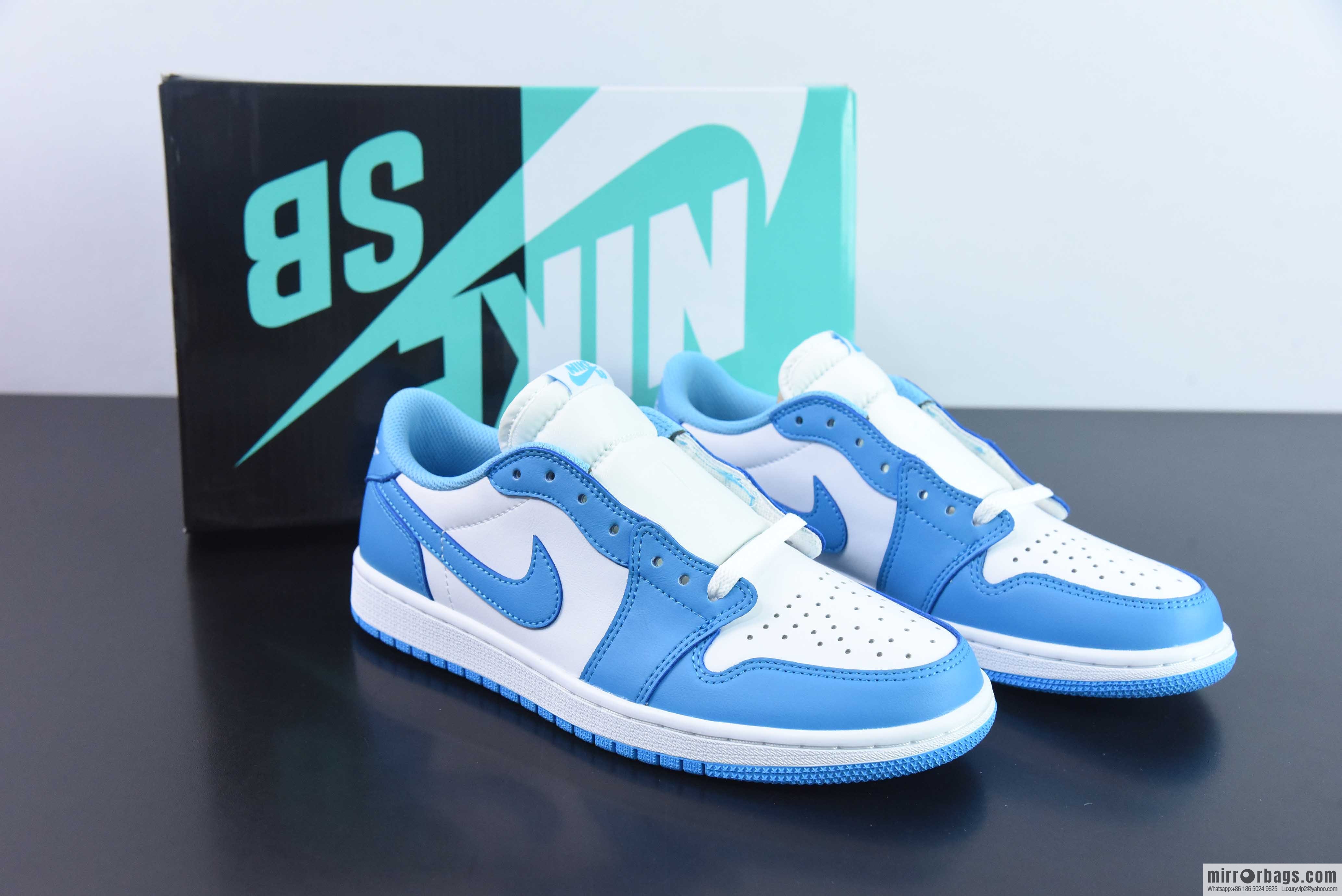Air Jordan AJ1 Retro Low OG Low Top, North Carolina Blue, Item Number: J7891-401
