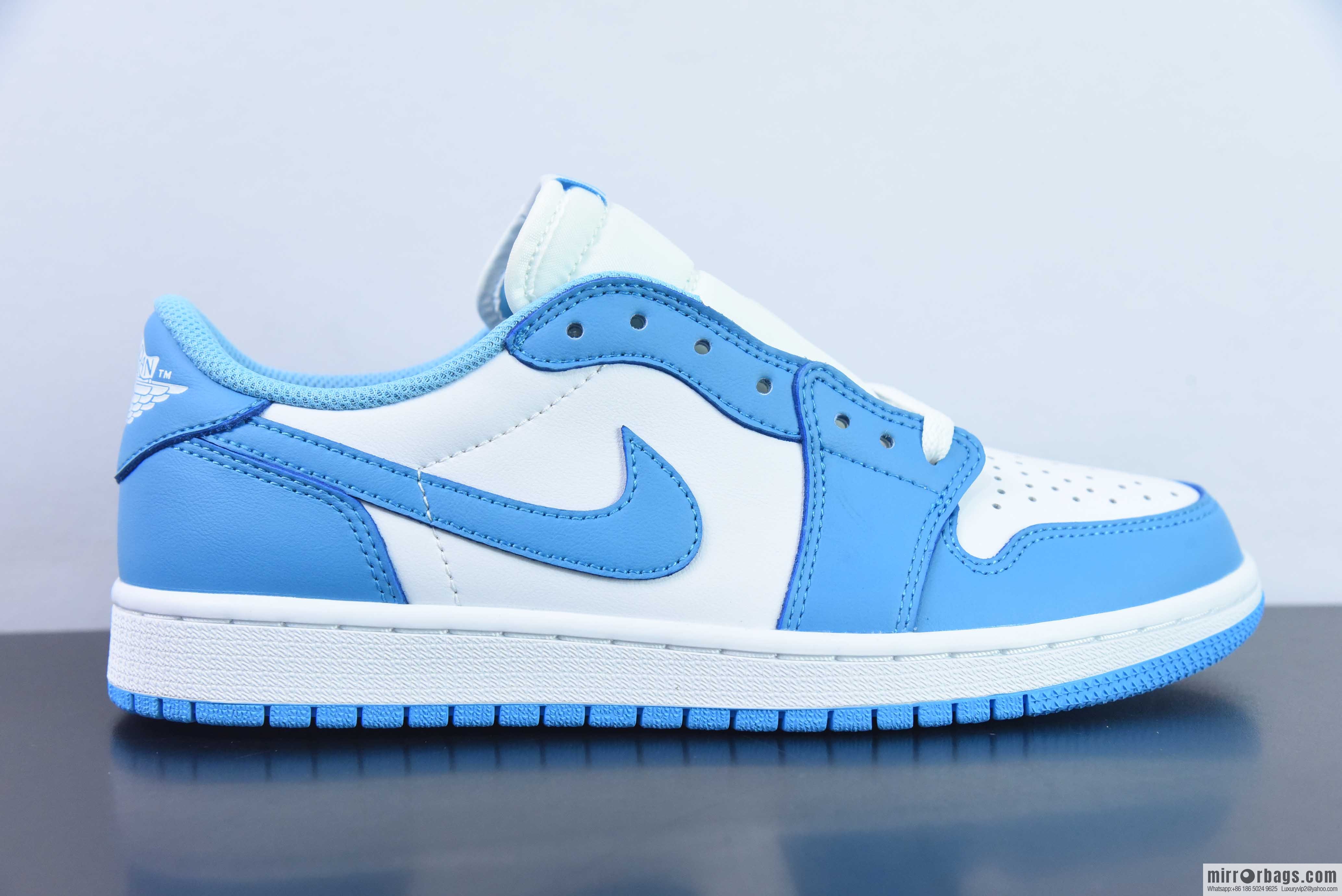 Air Jordan AJ1 Retro Low OG Low Top, North Carolina Blue, Item Number: J7891-401