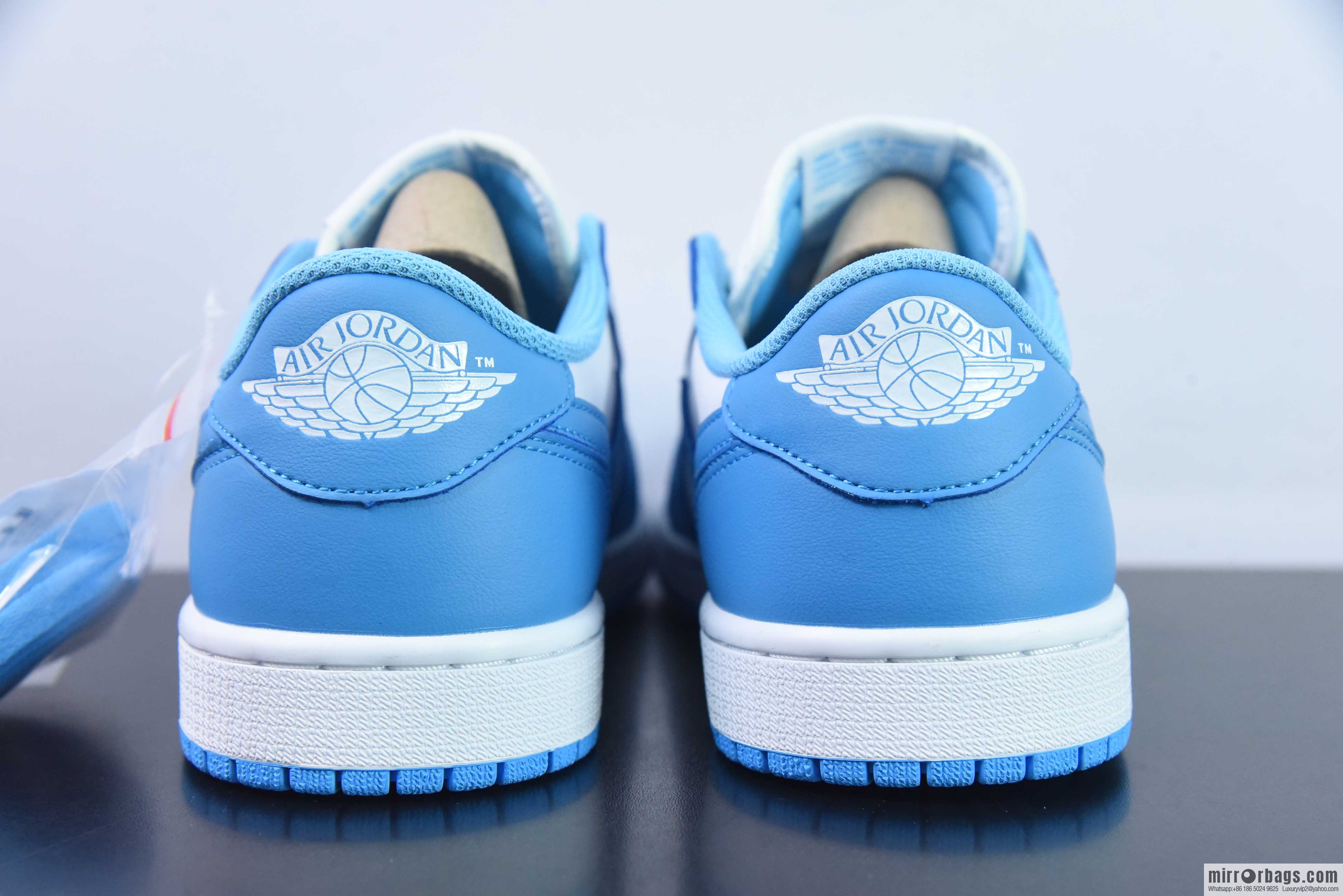 Air Jordan AJ1 Retro Low OG Low Top, North Carolina Blue, Item Number: J7891-401