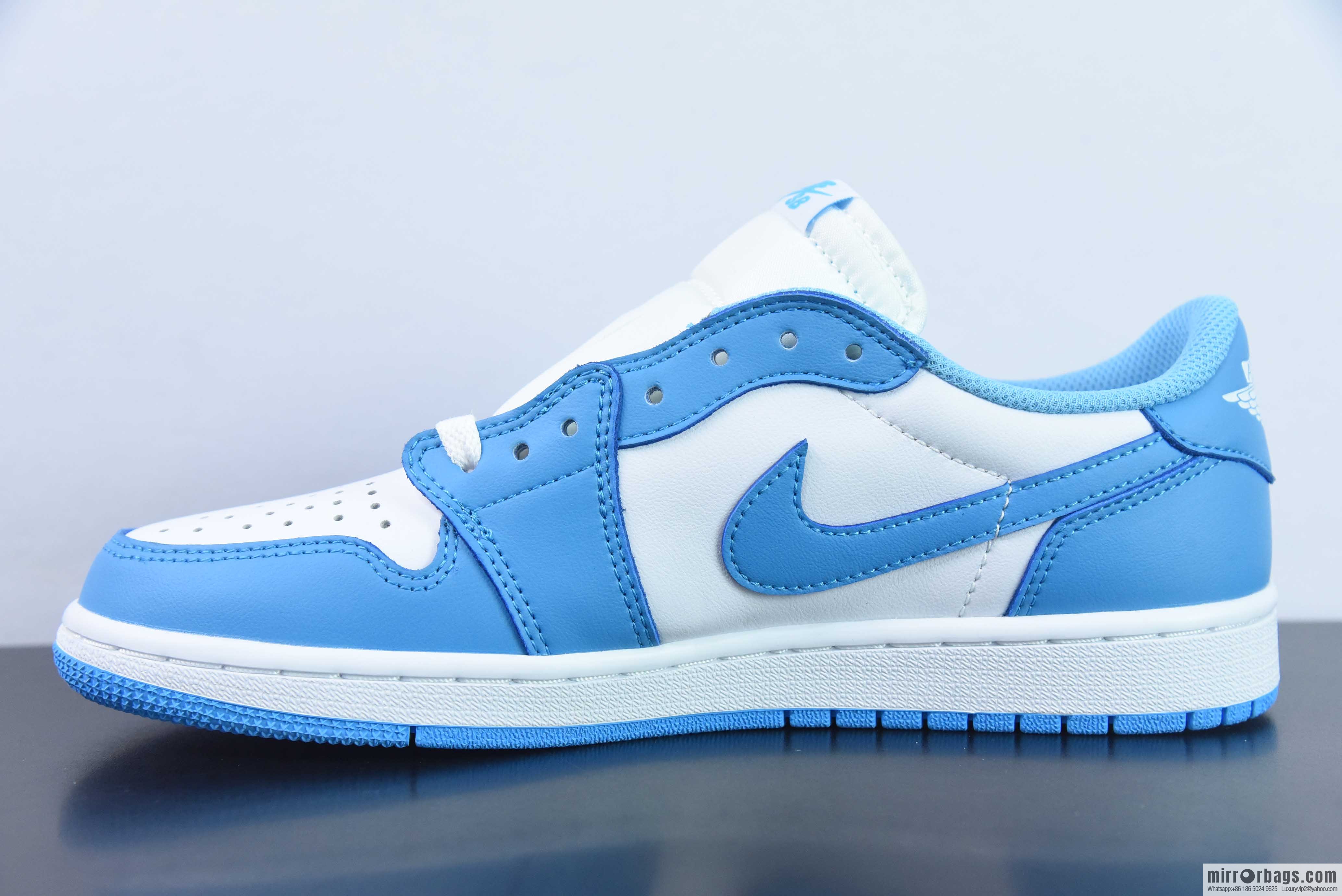 Air Jordan AJ1 Retro Low OG Low Top, North Carolina Blue, Item Number: J7891-401