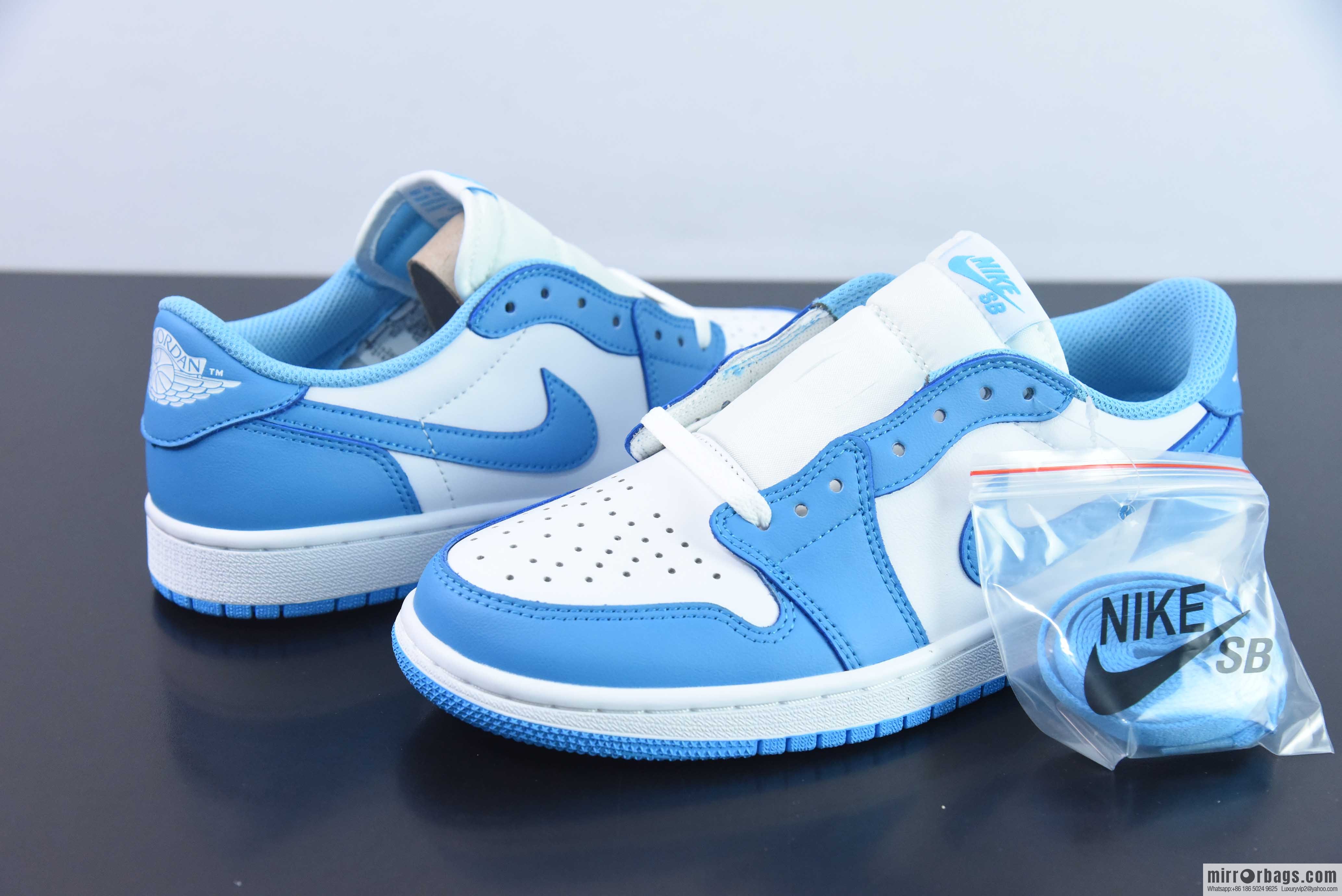 Air Jordan AJ1 Retro Low OG Low Top, North Carolina Blue, Item Number: J7891-401