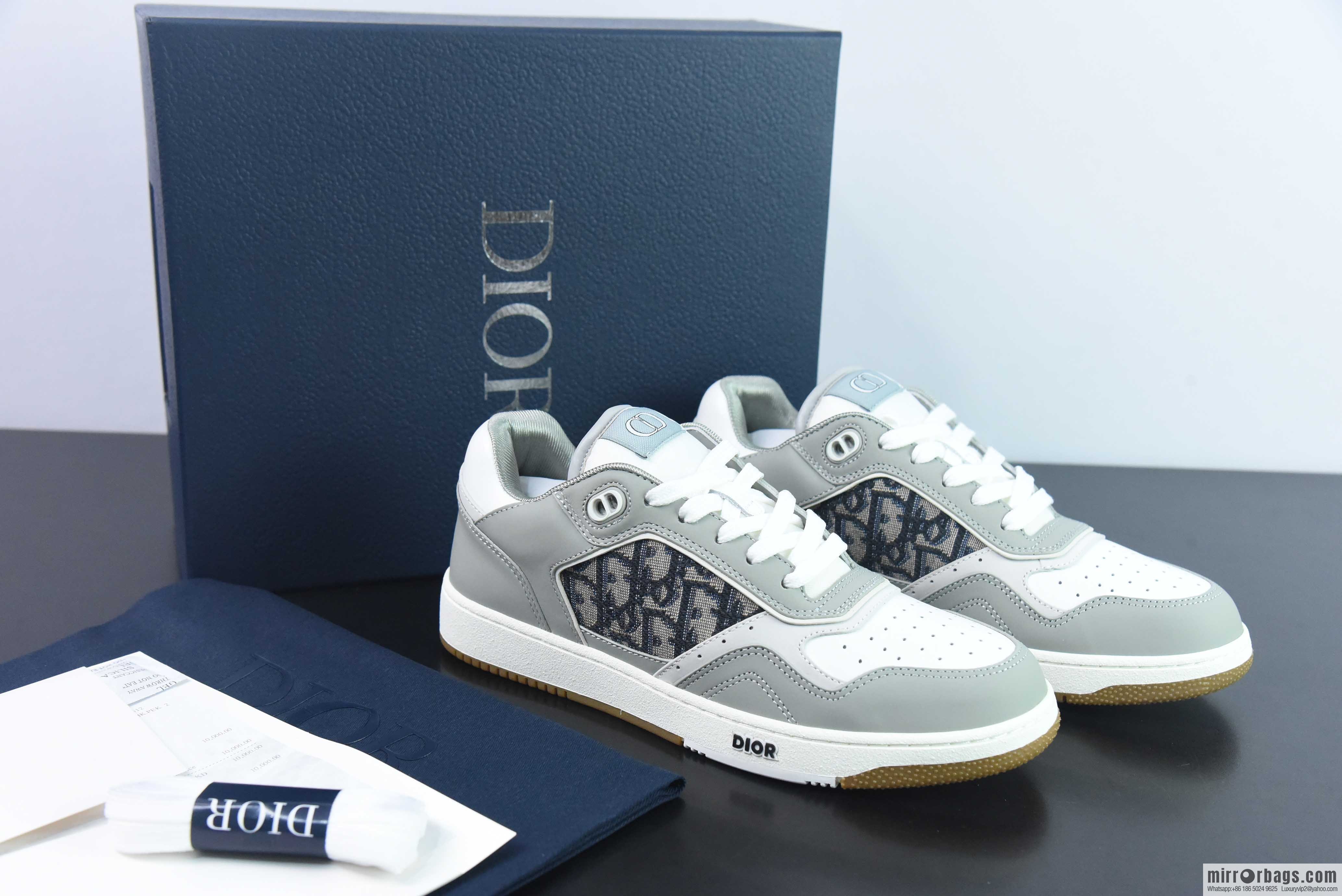 Dior (DIOR) B27 low-top, classic luxury casual sports shoes