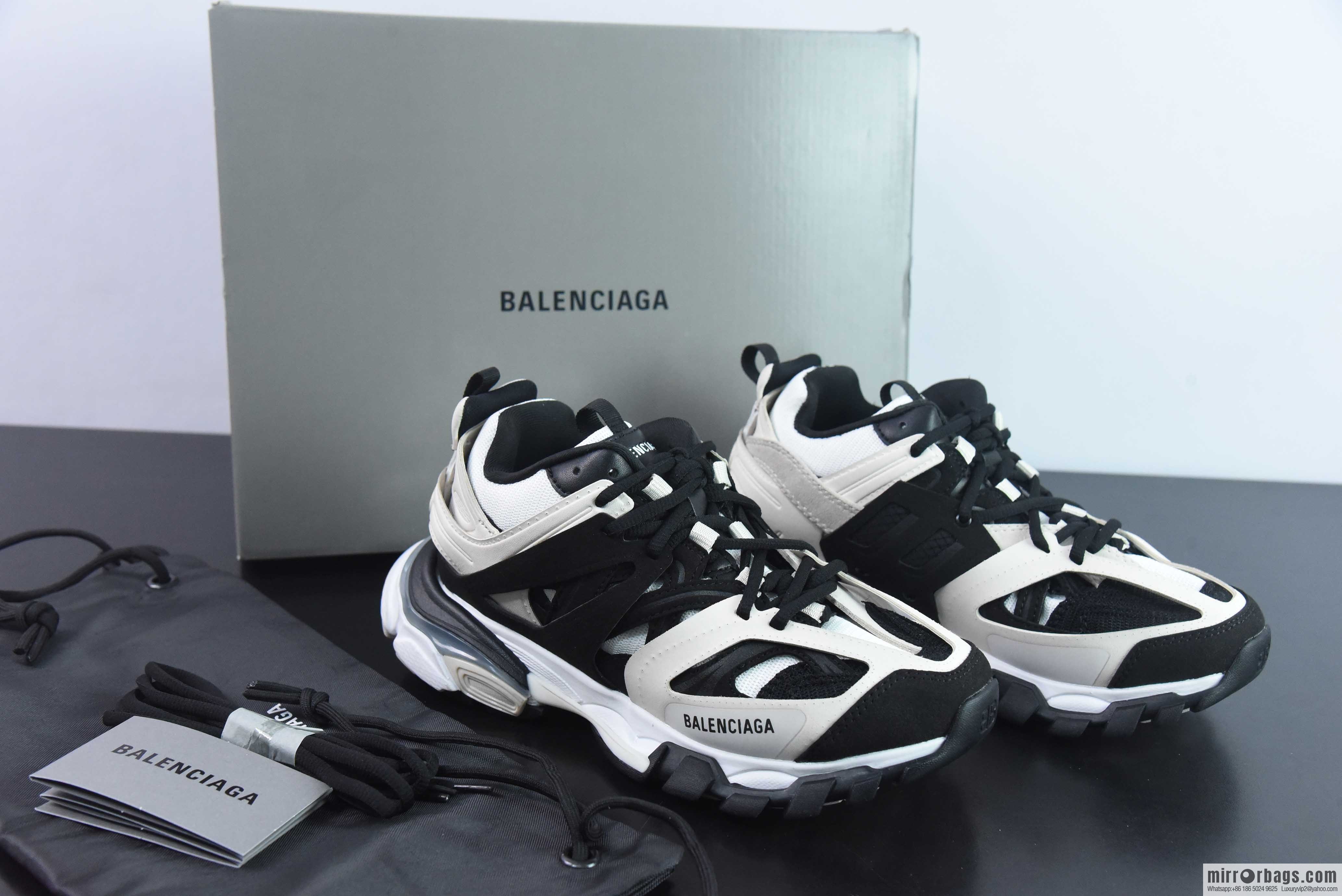 Balenciaga Balenciaga 3.0 low-top dad shoes, gray and black, item number: 542436 W3SU5 9791