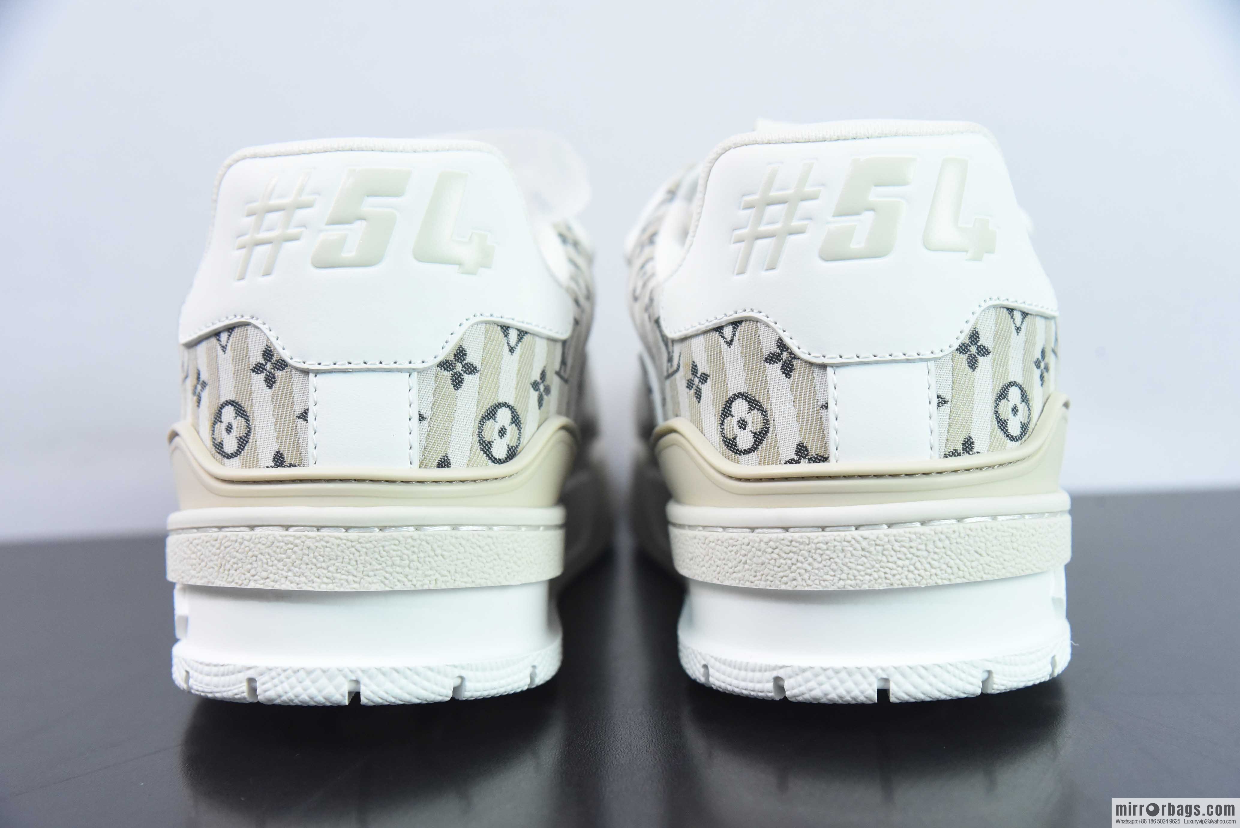 LV Louis Vuitton Louis Vuitton Trainer Sneaker Low Top Vintage Leisure Sports Culture Versatile Basketball Board Shoes