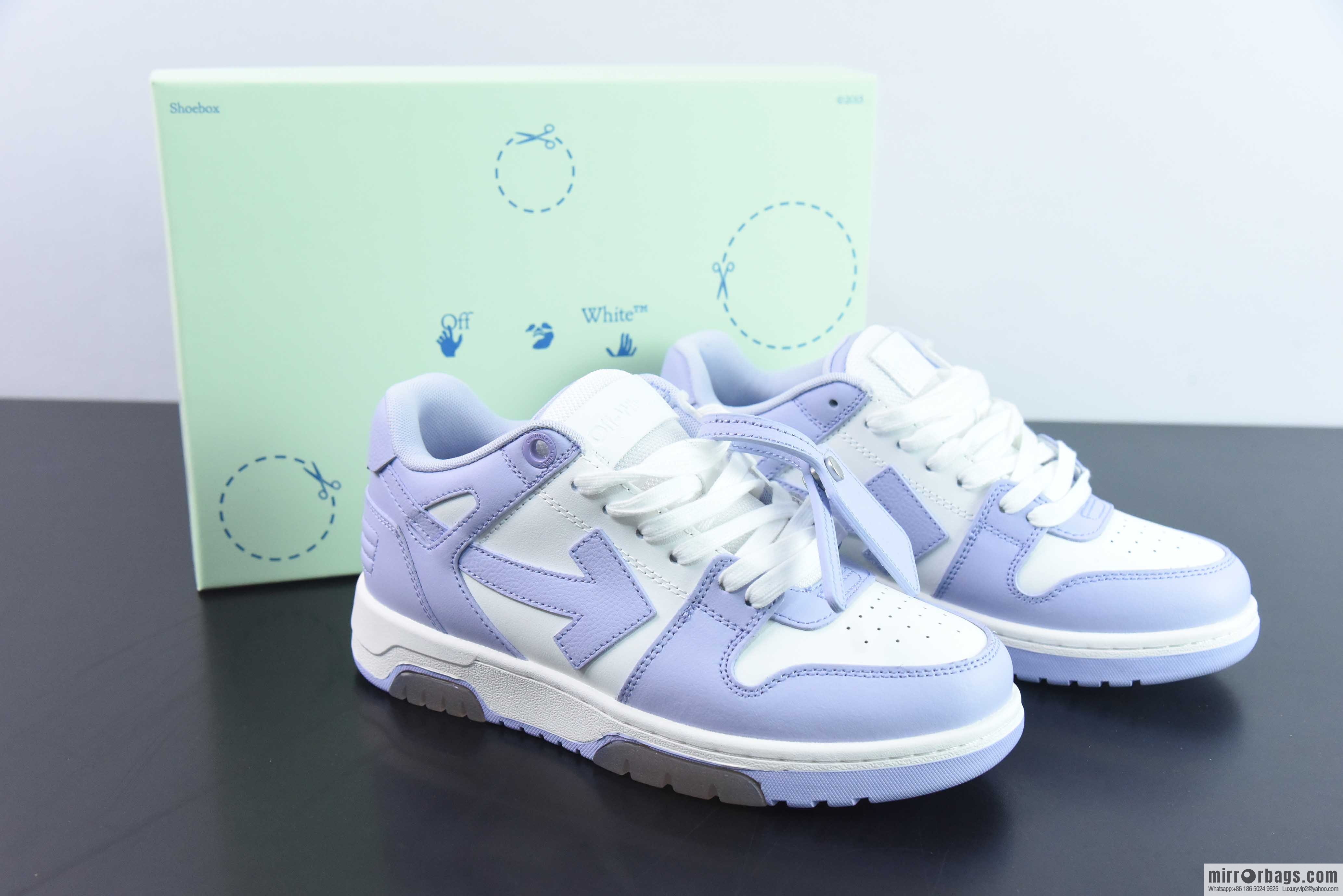 OFF-WHITE Out Of Office series low-top Vintage versatile casual sports shoes