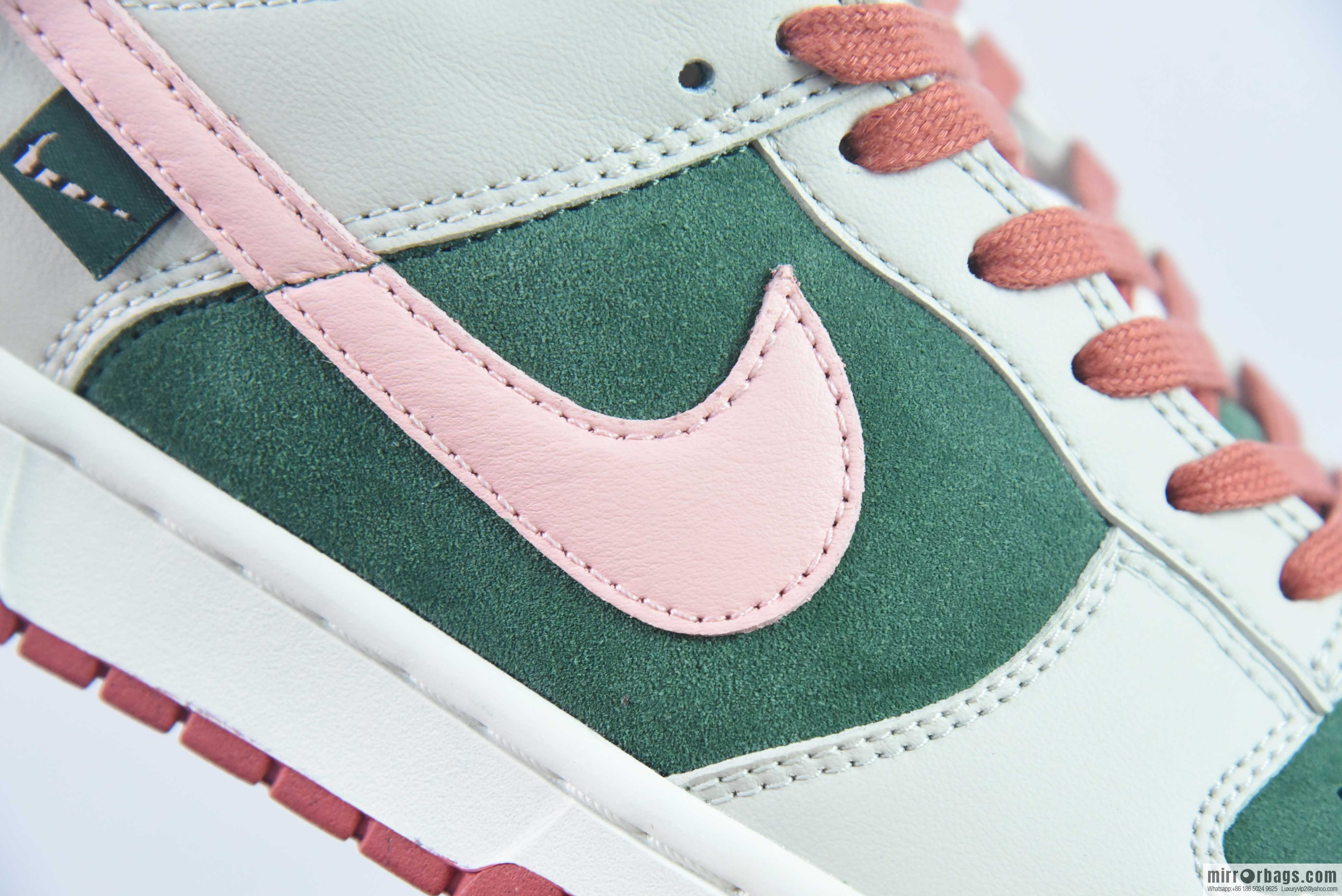 Nike SB Dunk Low popular color is pink and green, mandarin duck, item number: FN8923 061
