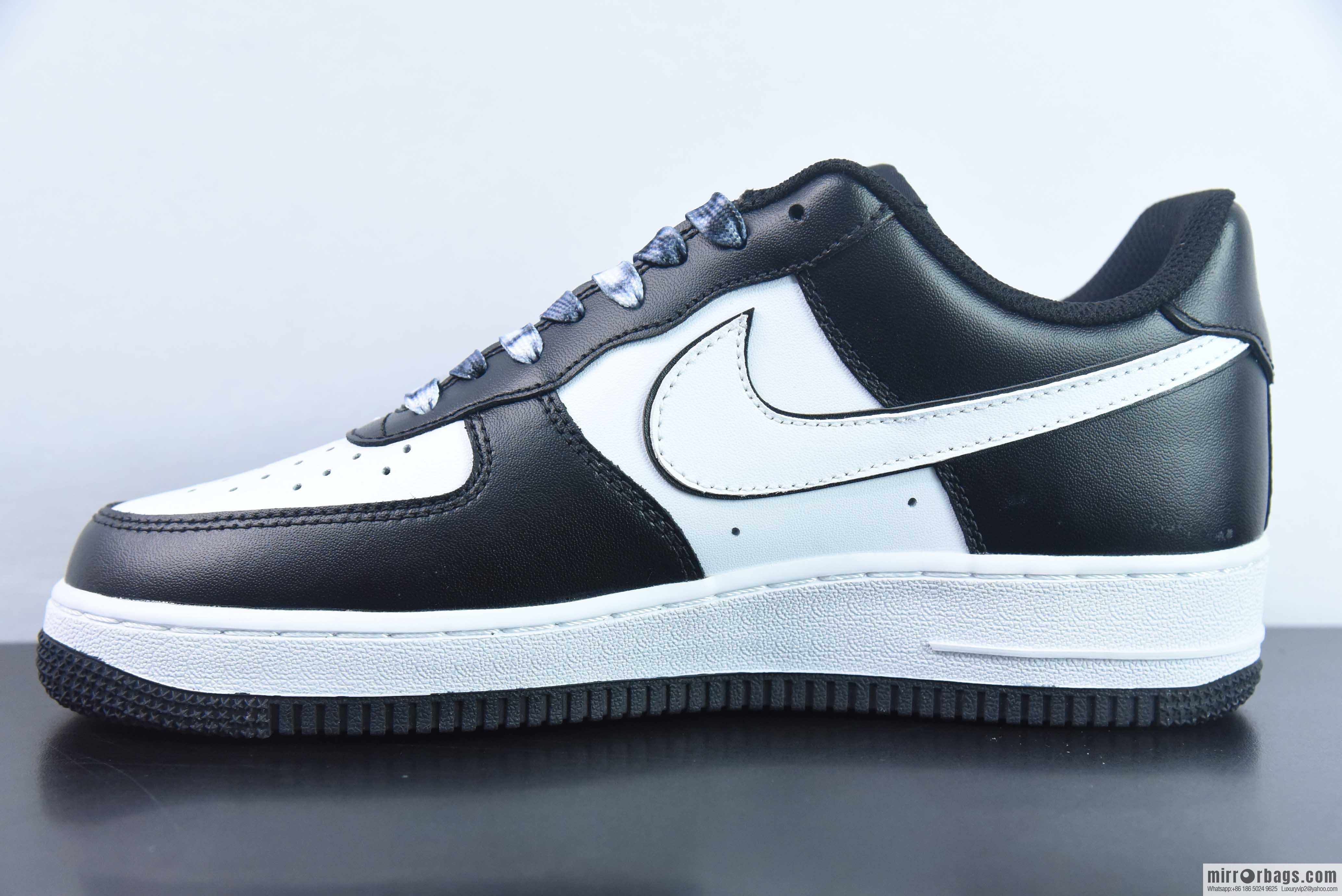 NK Air Force 1 Air Force One board shoes black and white double hook, official item number: DV0788-001