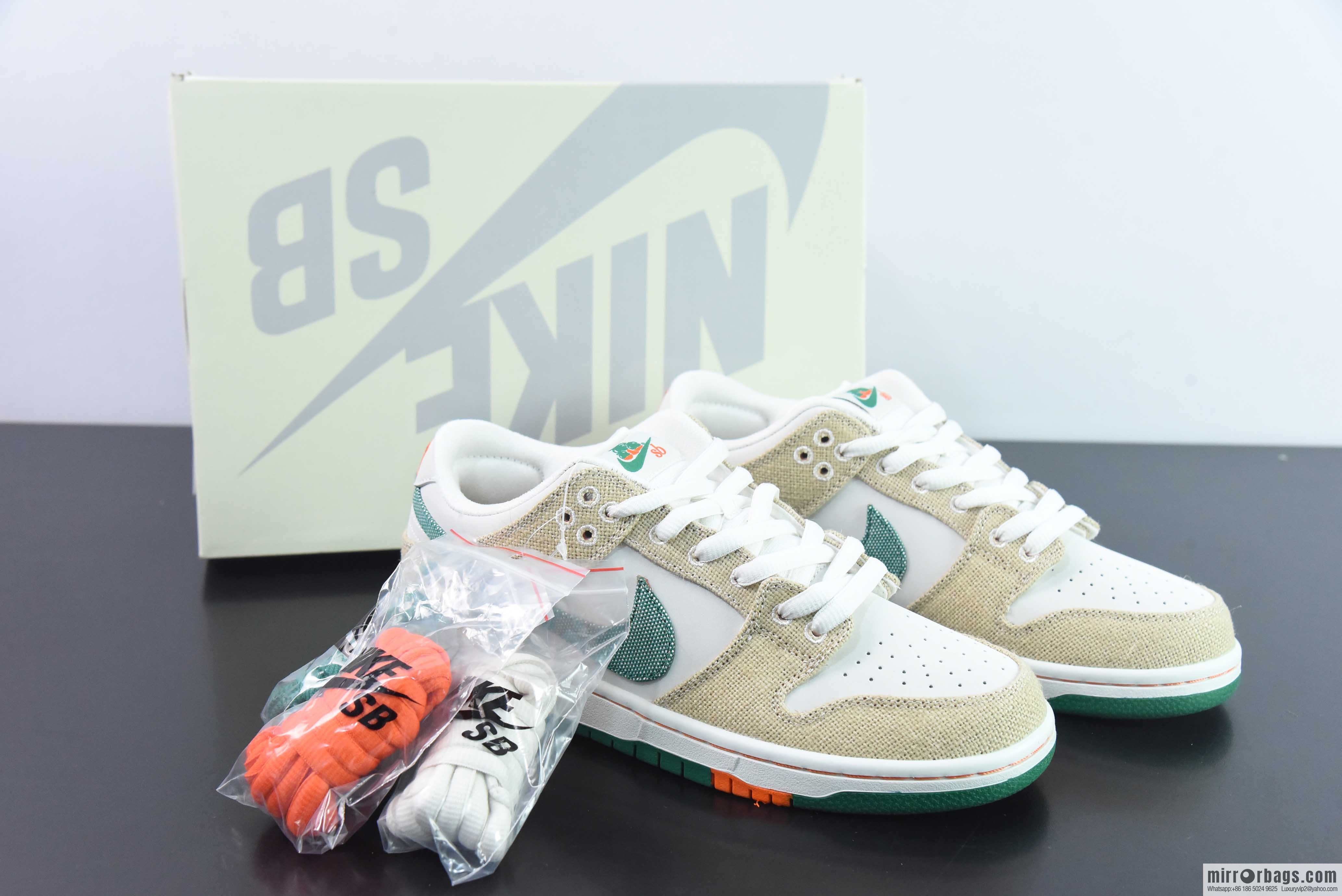 NK SB Dunk Low beige, joint model, tear music, item number: FD0860-001