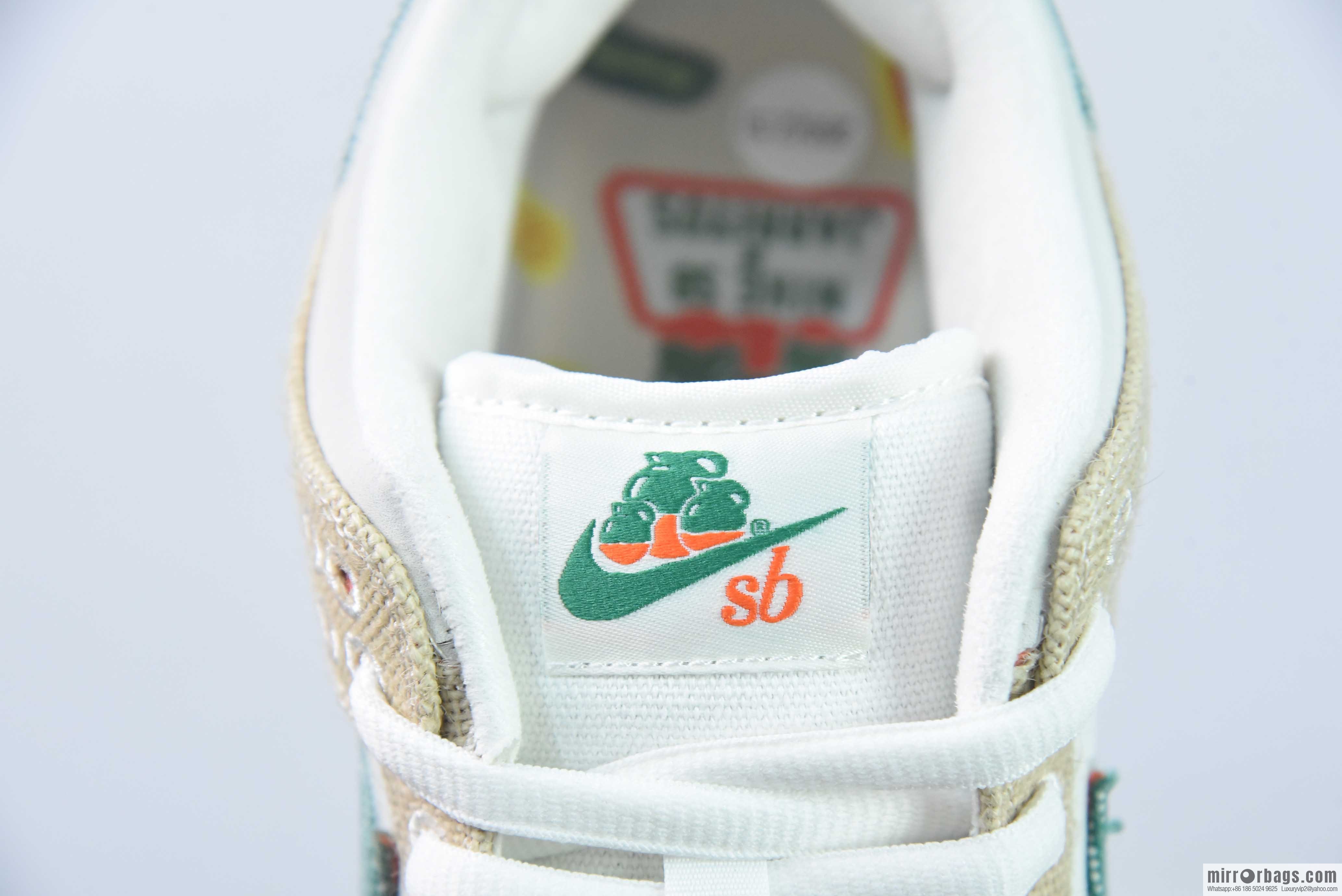 NK SB Dunk Low beige, joint model, tear music, item number: FD0860-001