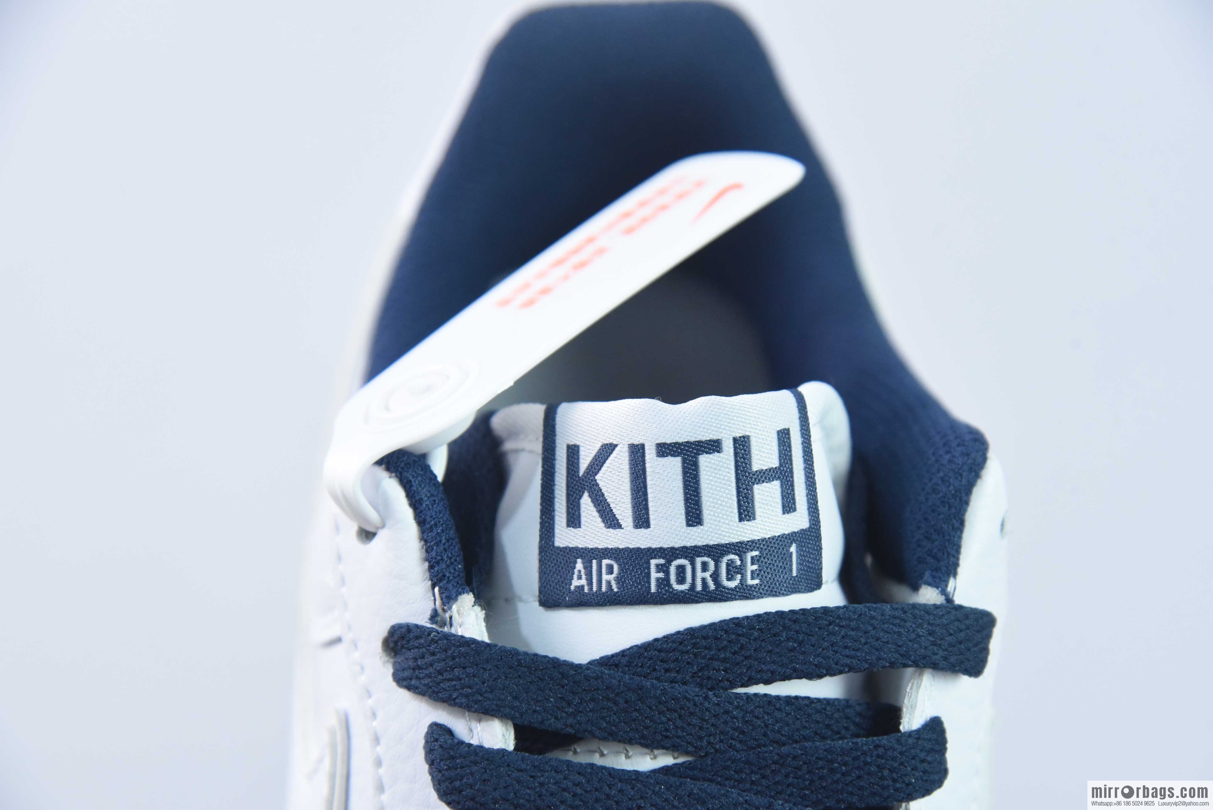 Nike Air Force 1 Low Kith joint name, Air Force One low-top sports and leisure shoes, item number: KT1659-007