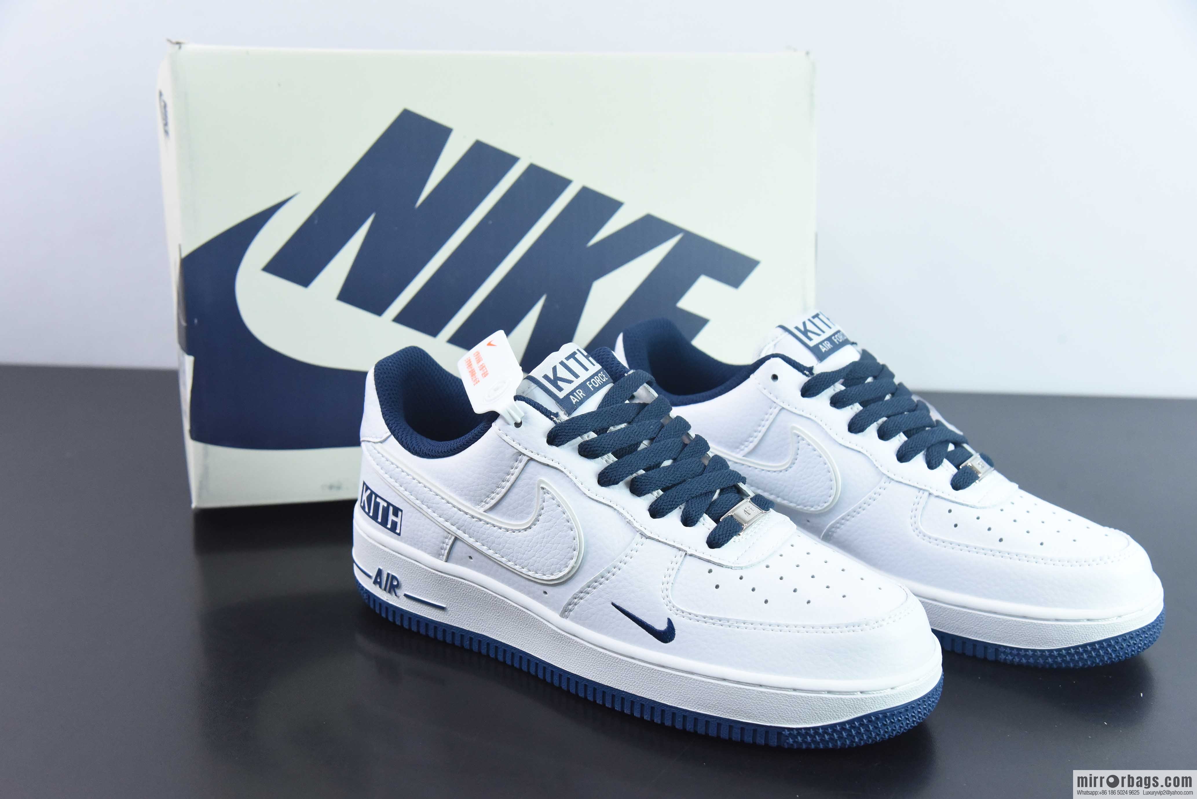 Nike Air Force 1 Low Kith joint name, Air Force One low-top sports and leisure shoes, item number: KT1659-007
