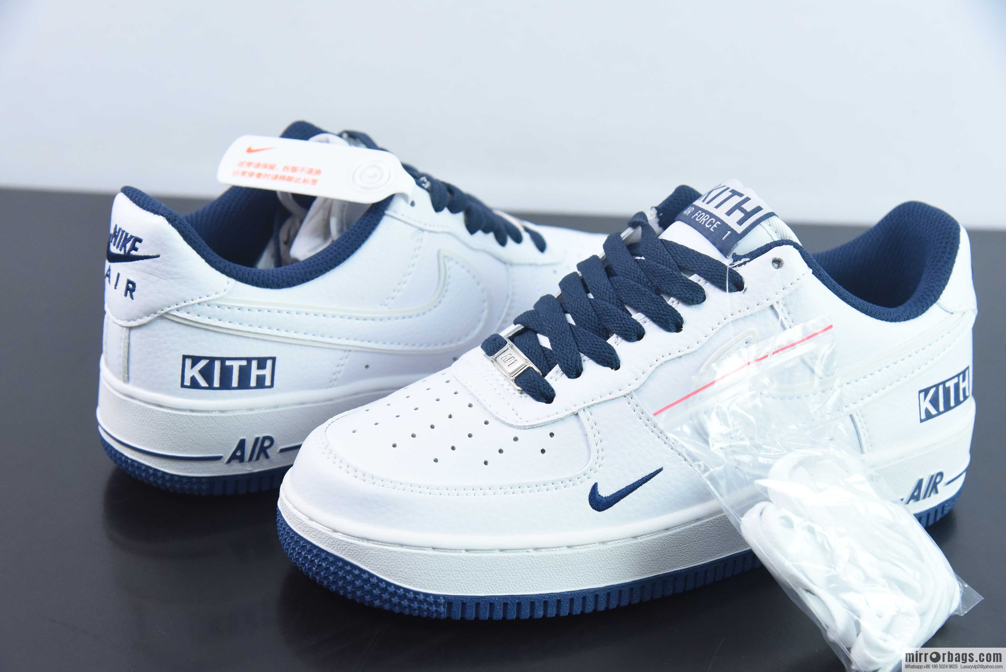 Nike Air Force 1 Low Kith joint name, Air Force One low-top sports and leisure shoes, item number: KT1659-007
