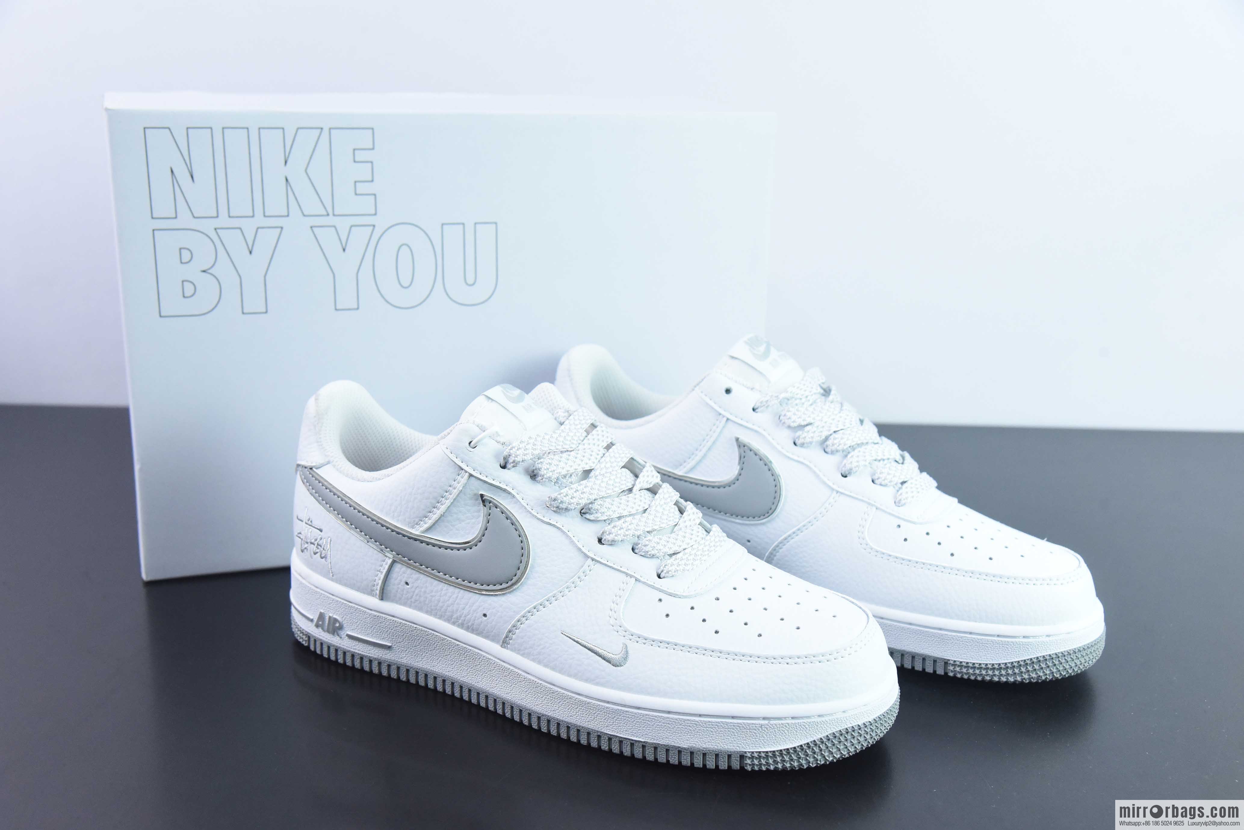 NK Air Force 1 Low Air Force One Low Help Versatile Leisure Sports Board Shoes, Stuart Joint Grey, Item Number: Official Item Number: CW2288 111
