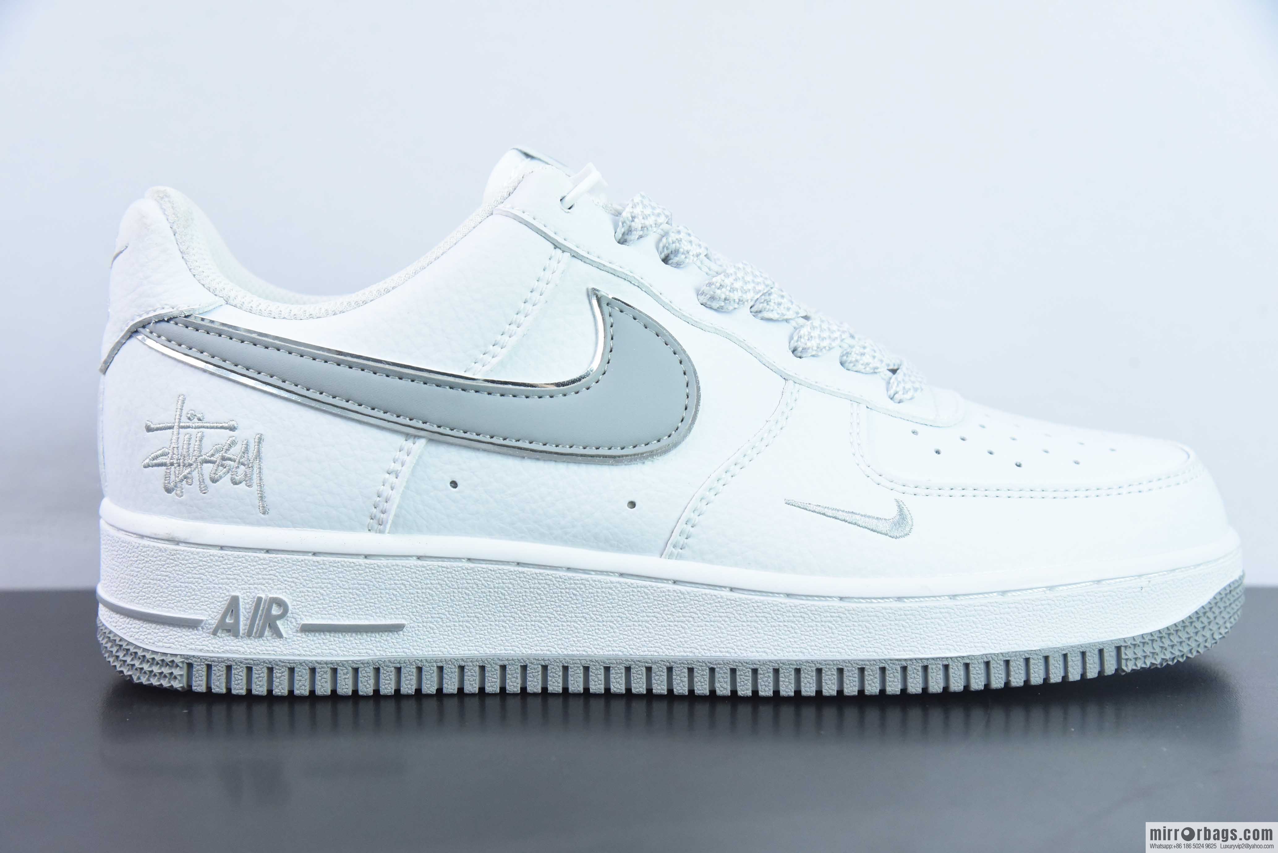 NK Air Force 1 Low Air Force One Low Help Versatile Leisure Sports Board Shoes, Stuart Joint Grey, Item Number: Official Item Number: CW2288 111