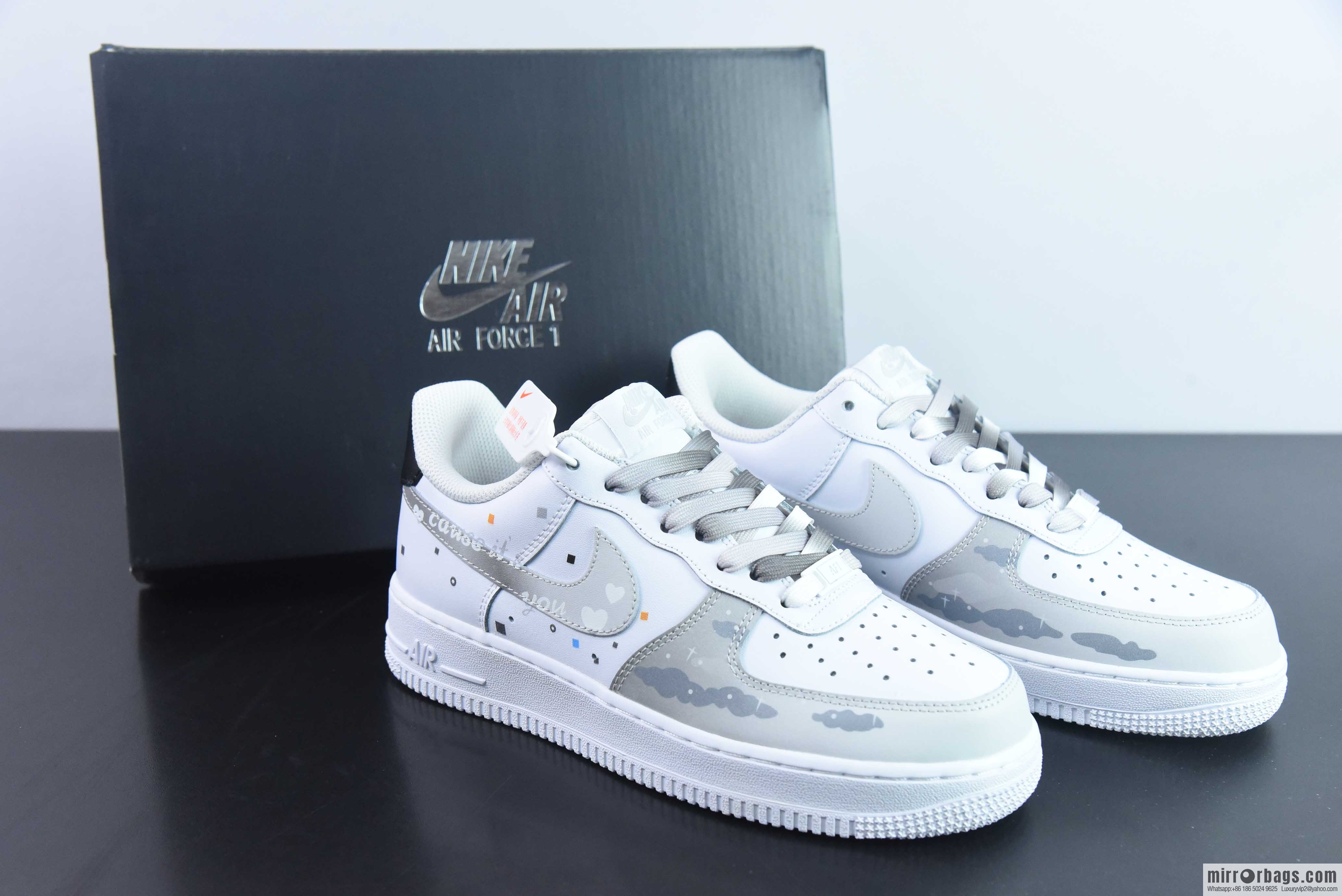 Nike Air Force 1 Low 07 custom deconstruction cloud marshmallow, item number: CW2288 312