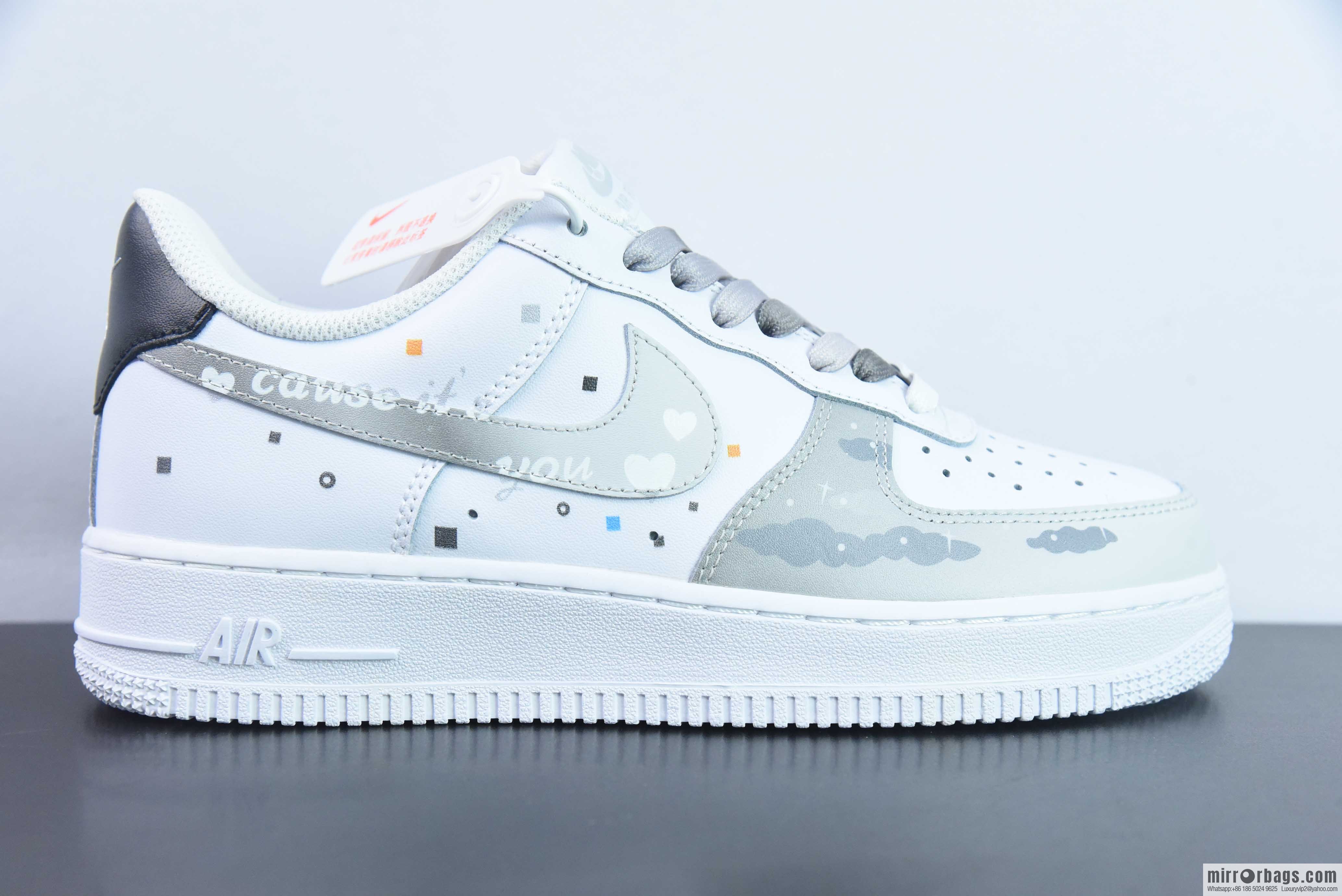 Nike Air Force 1 Low 07 custom deconstruction cloud marshmallow, item number: CW2288 312