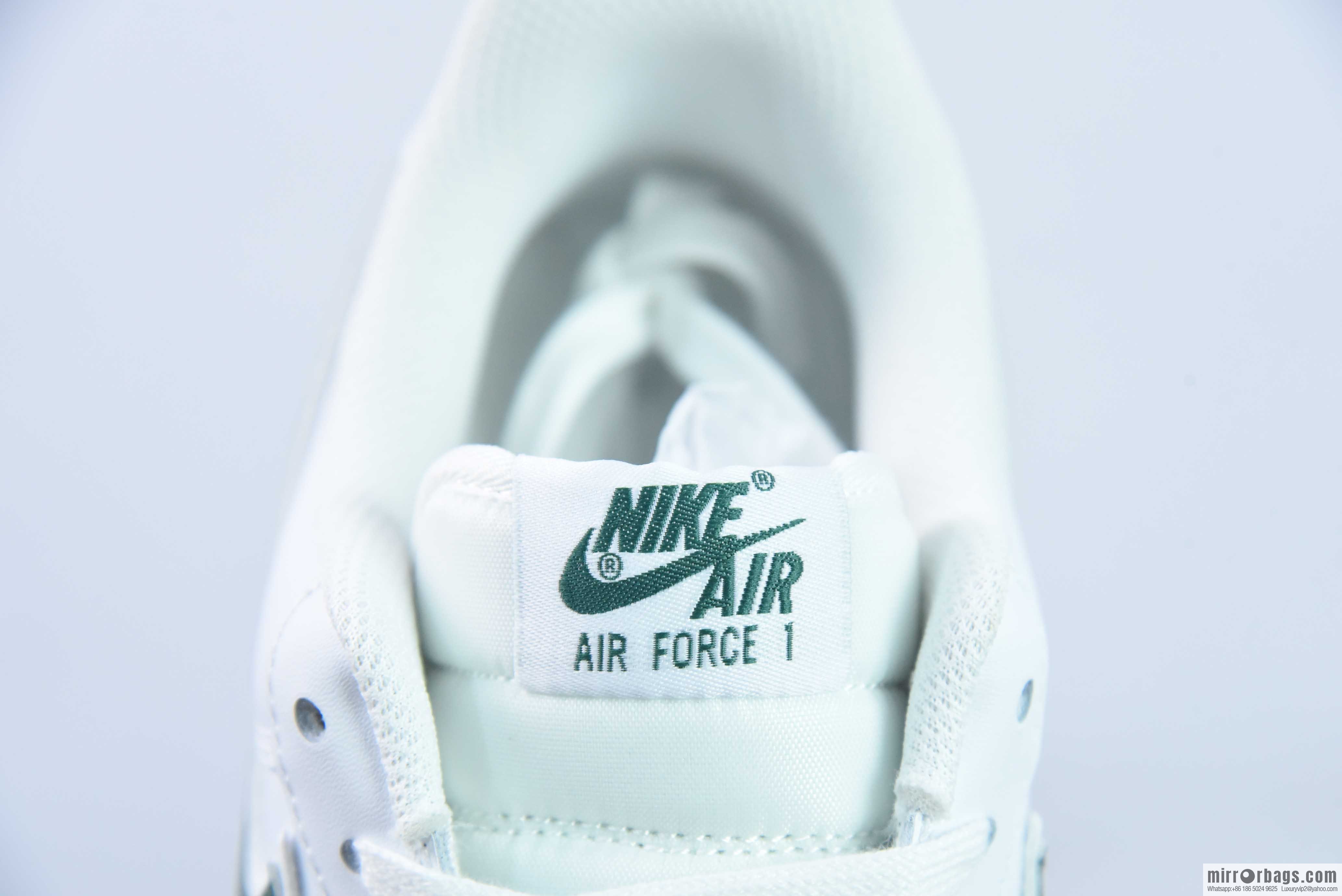 Nike Air Force 1 AF1 Air Force One/low-top, white-green, item number: AO2423-104