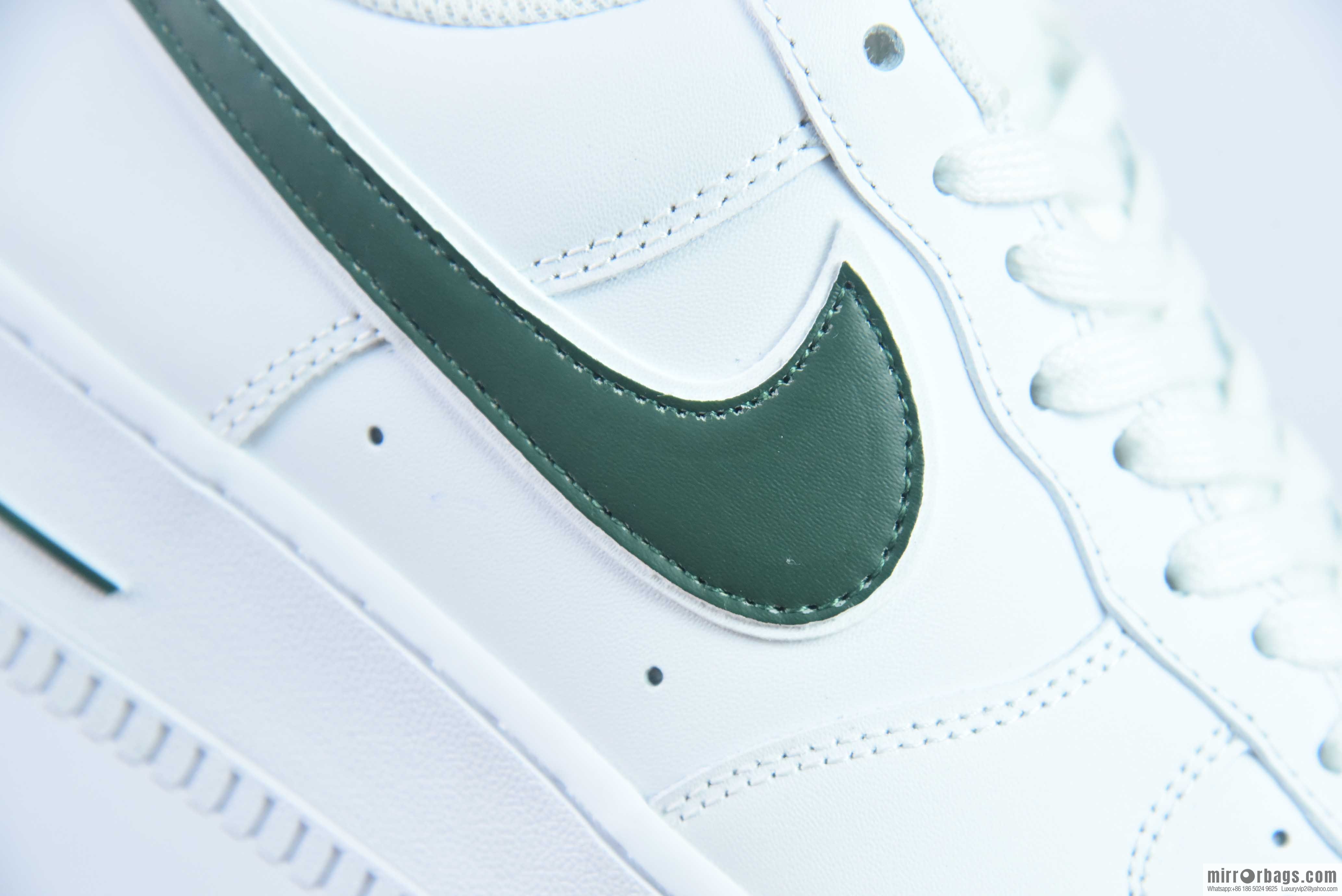 Nike Air Force 1 AF1 Air Force One/low-top, white-green, item number: AO2423-104