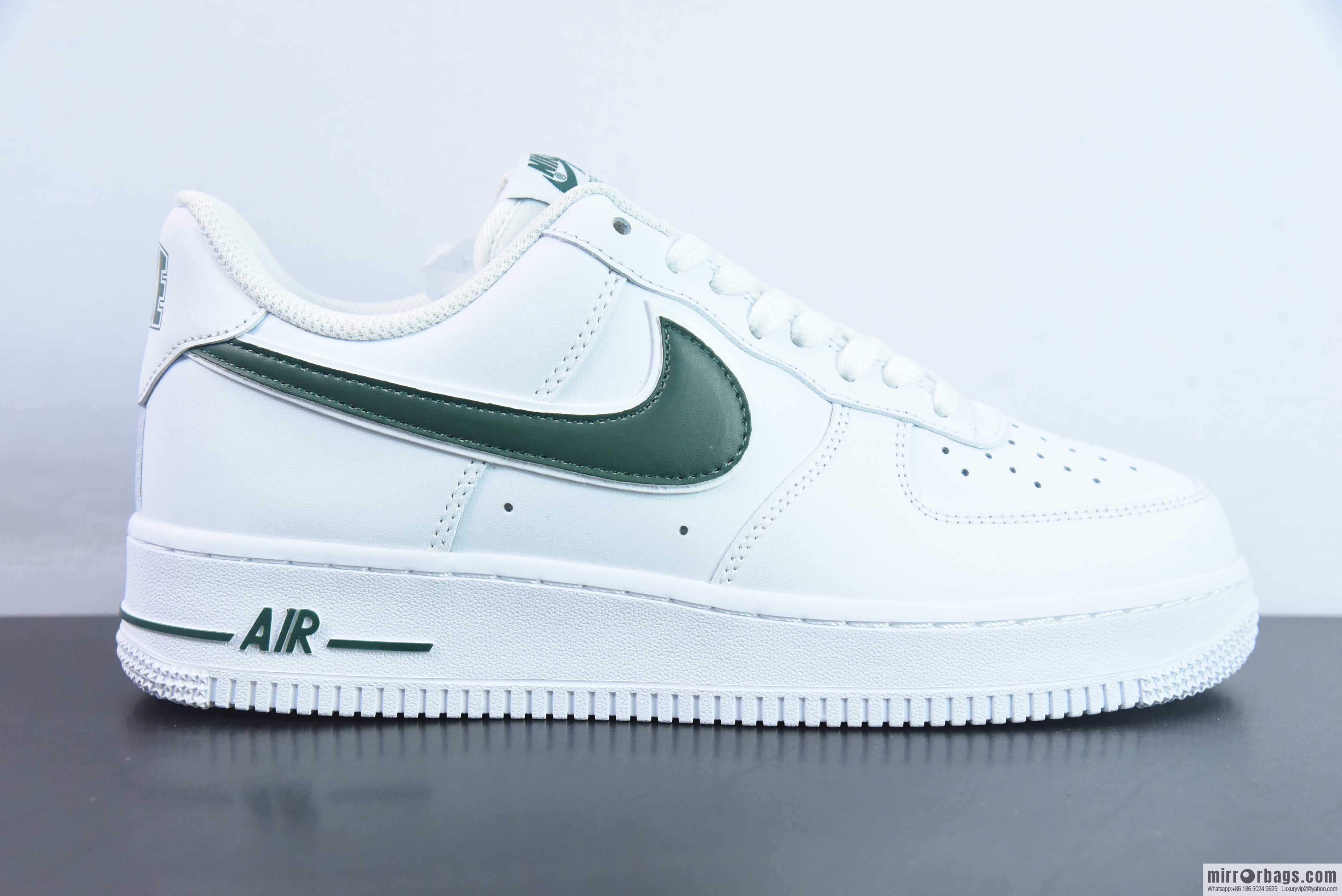 Nike Air Force 1 AF1 Air Force One/low-top, white-green, item number: AO2423-104
