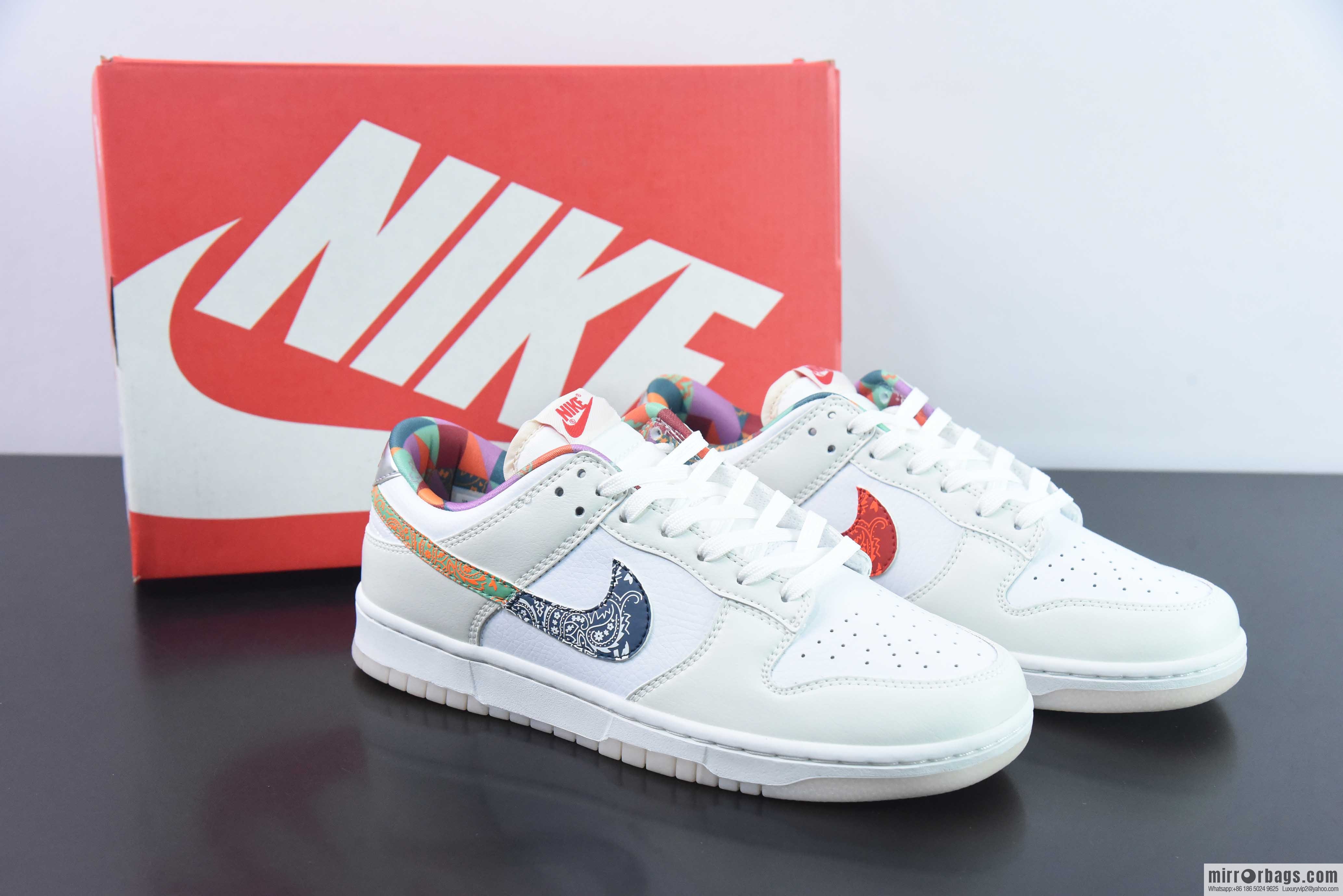 NK DUNK SB Low Decon white multicolor sneakers Part Number: FN8913-141