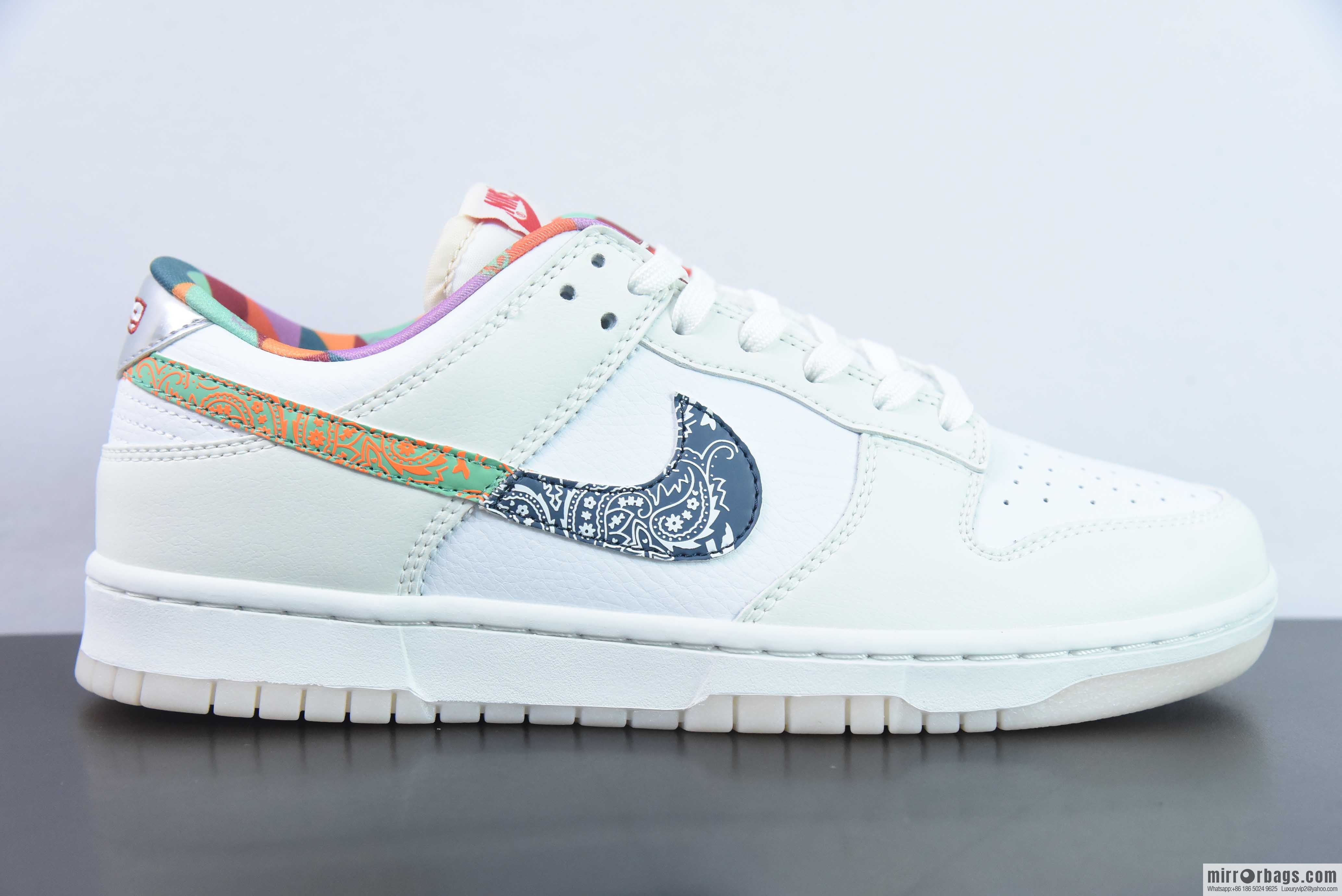 NK DUNK SB Low Decon white multicolor sneakers Part Number: FN8913-141