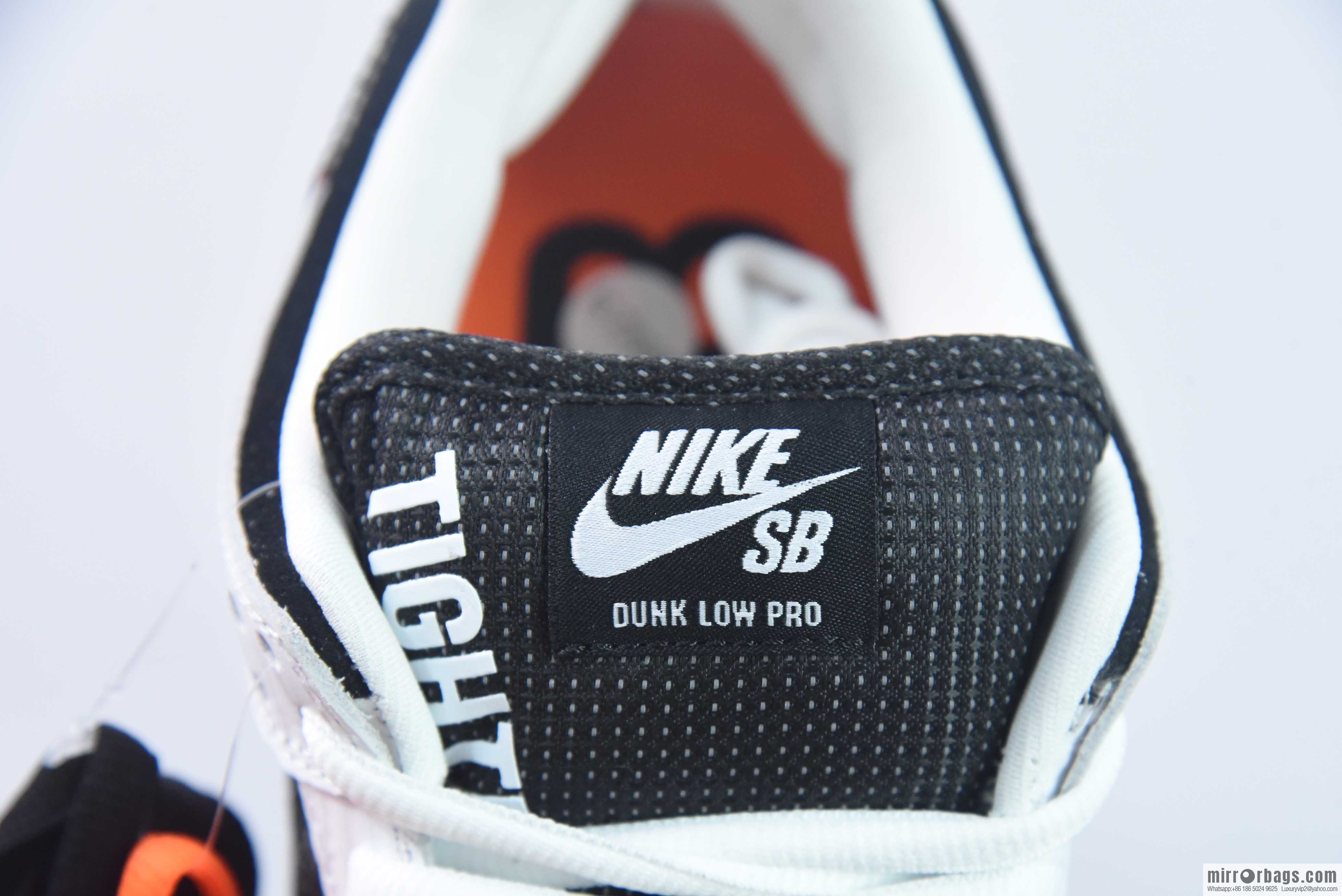 NK SB Dunk Low joint reverse black and white panda sneakers item number: FD2629-100