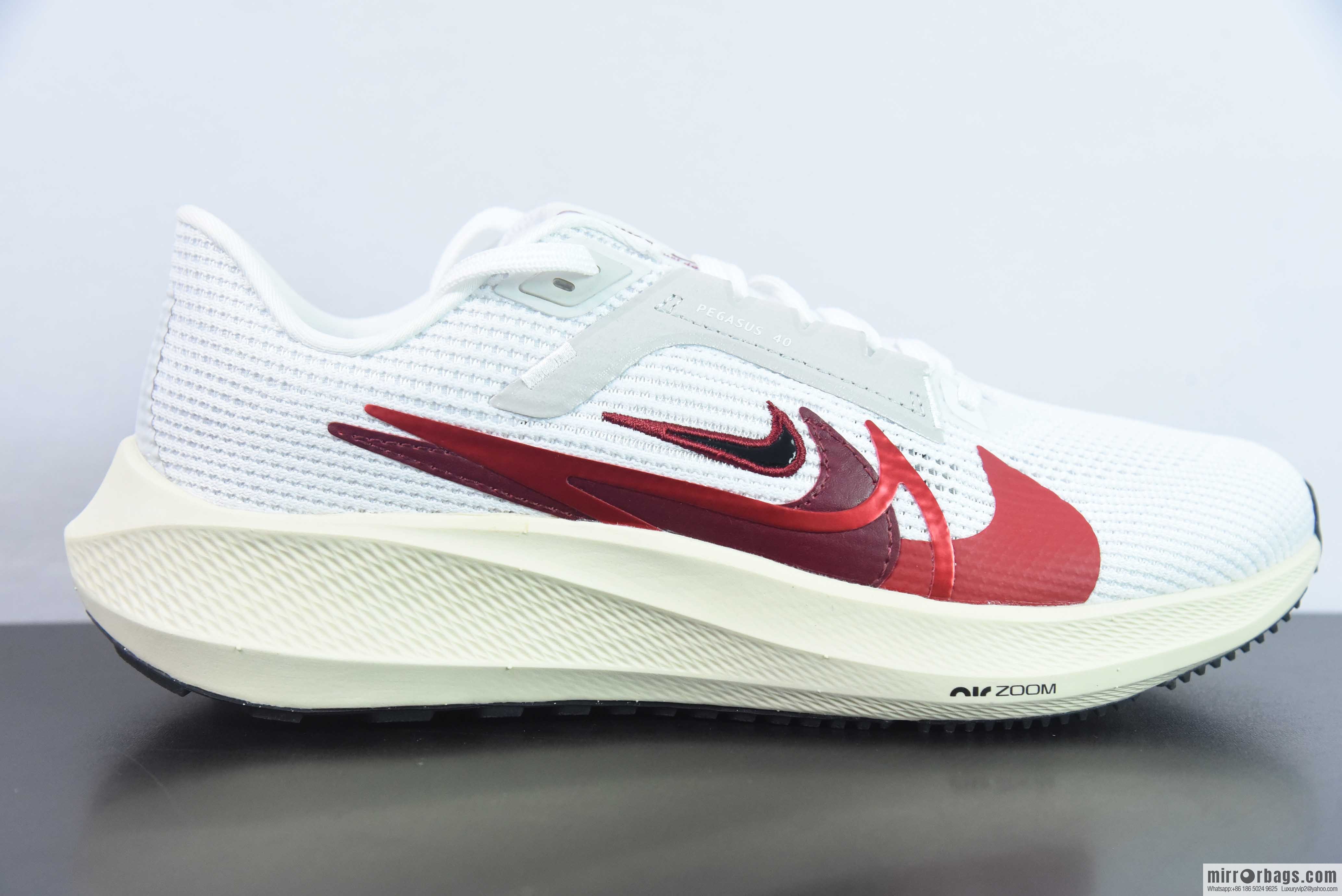 NK Air Zoom Pegasus 40 breathable cushioning running shoes, item number: FB7703-100