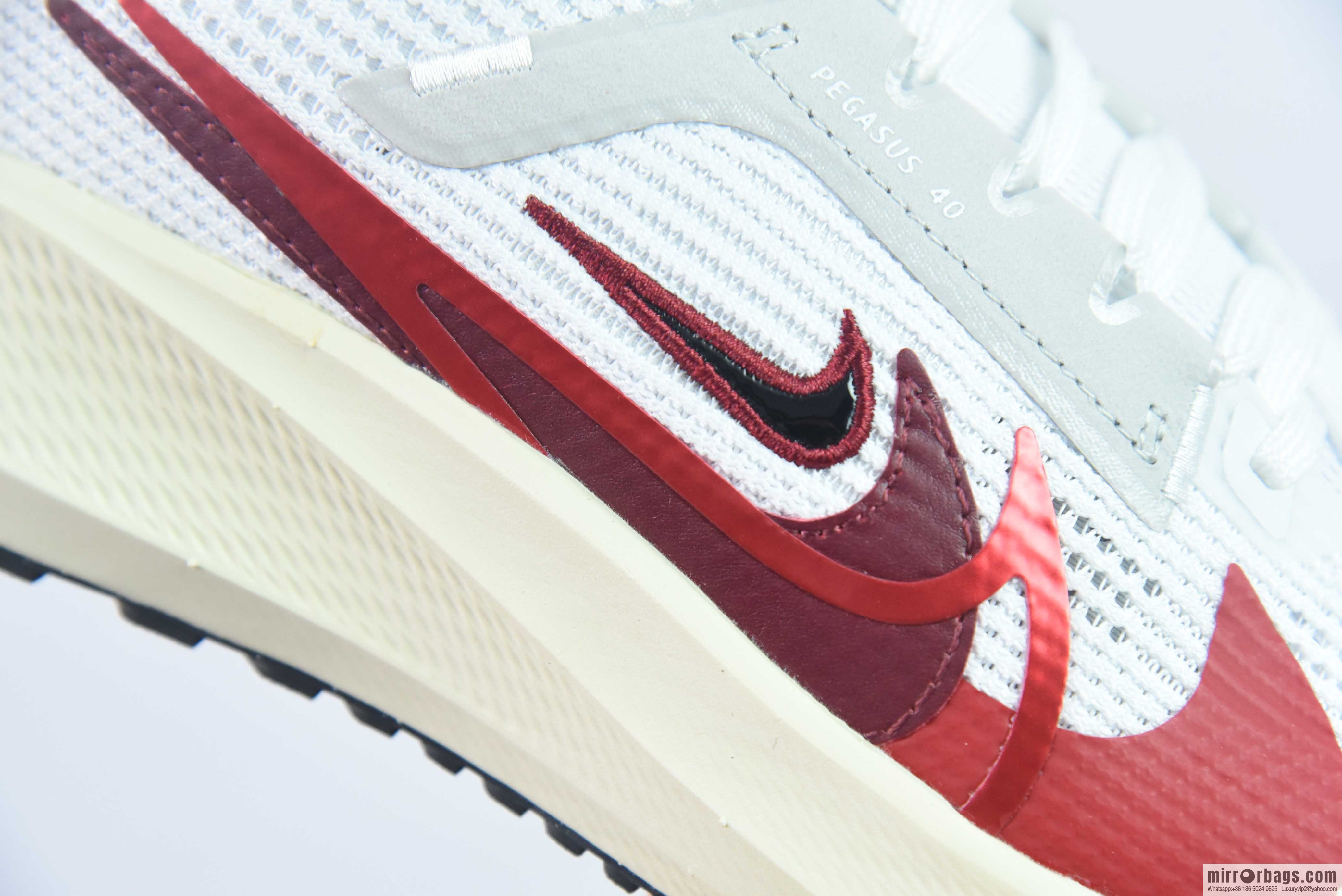 NK Air Zoom Pegasus 40 breathable cushioning running shoes, item number: FB7703-100