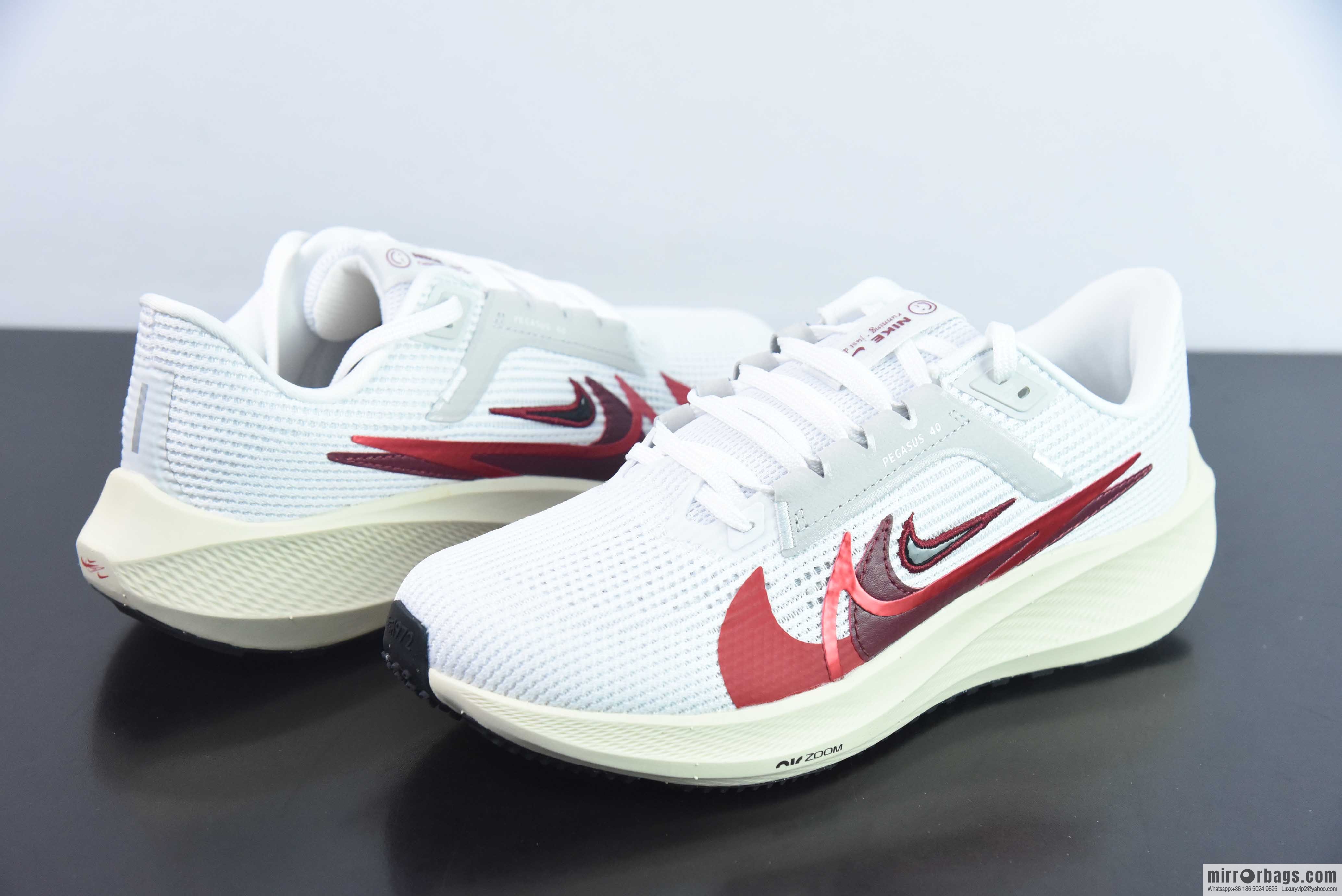NK Air Zoom Pegasus 40 breathable cushioning running shoes, item number: FB7703-100