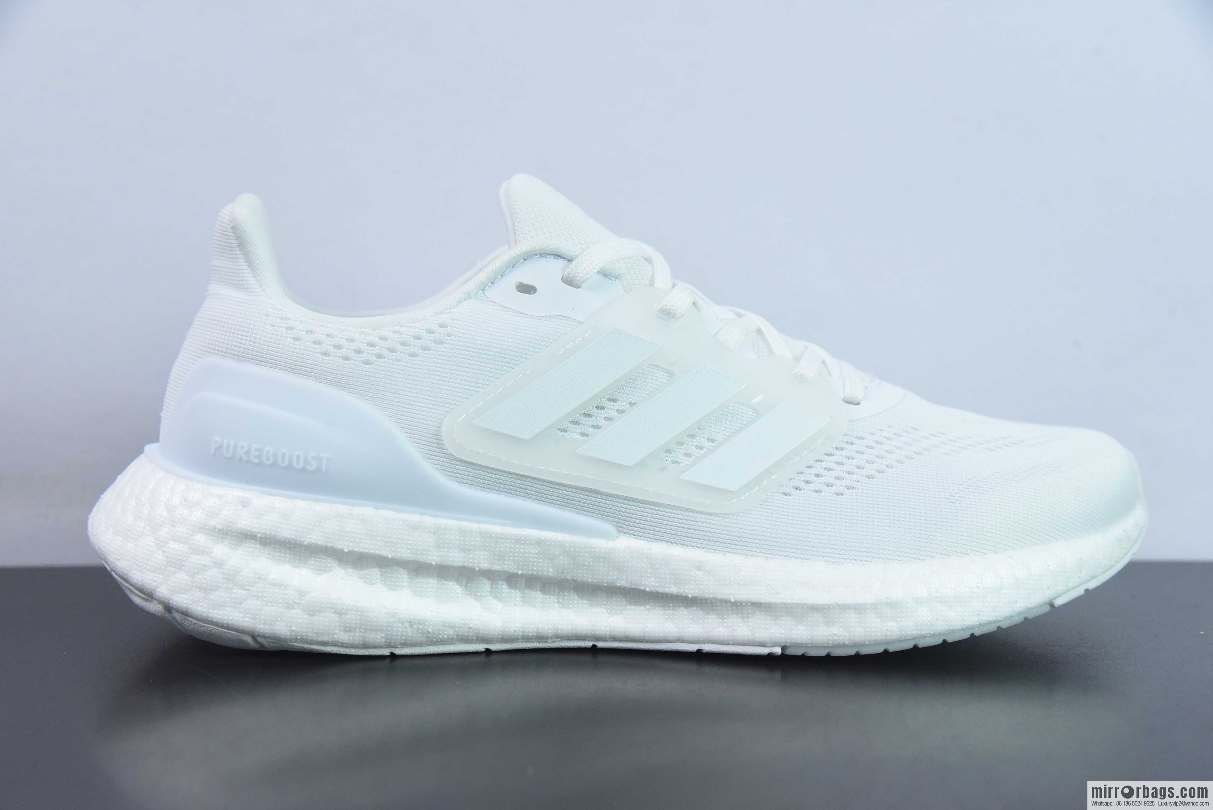 Ad Pureboost 22 Adi lightweight breathable popcorn casual running shoes, item number: IF8064