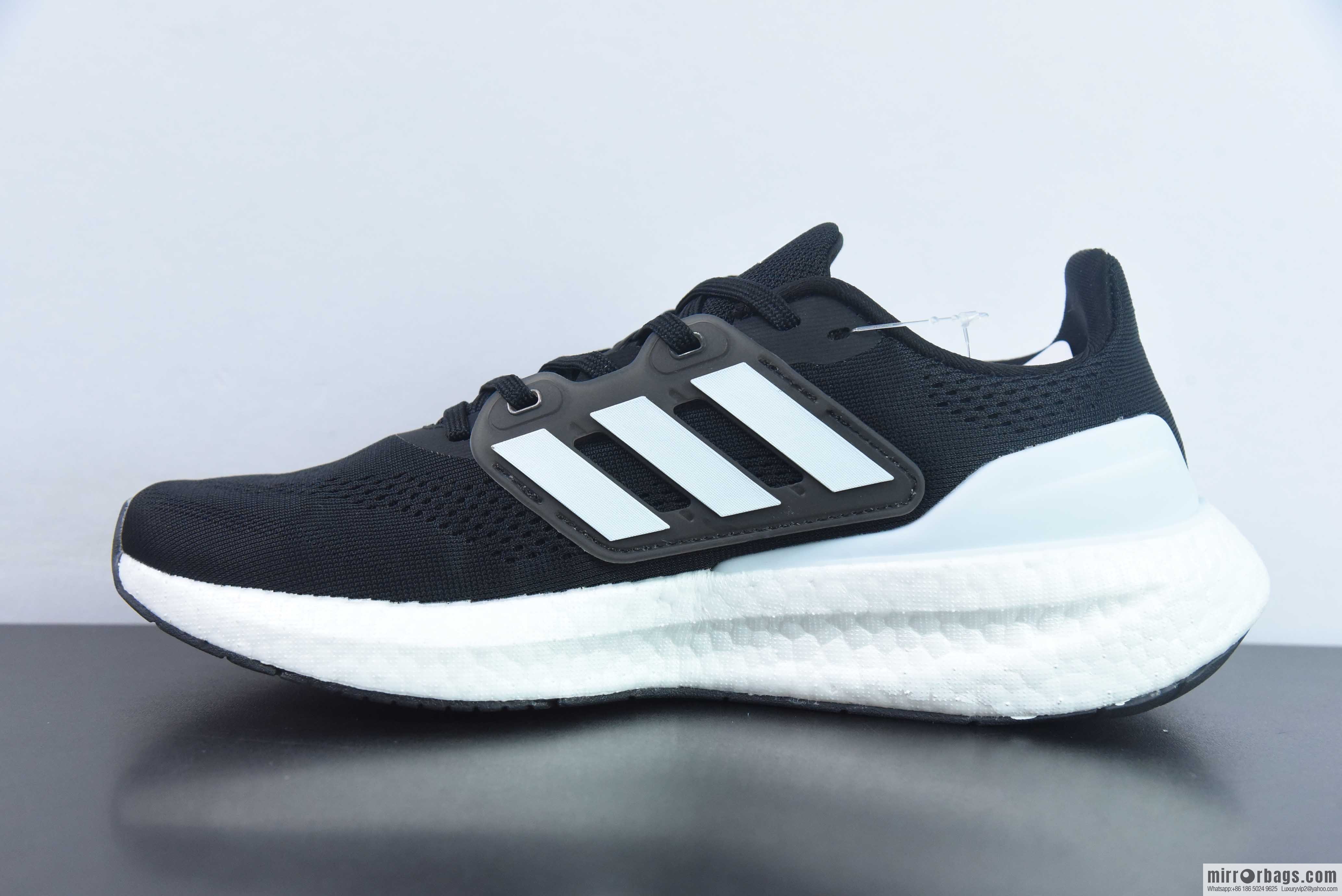 Ad Pureboost 22 Adi lightweight breathable popcorn casual running shoes, item number: IF4839