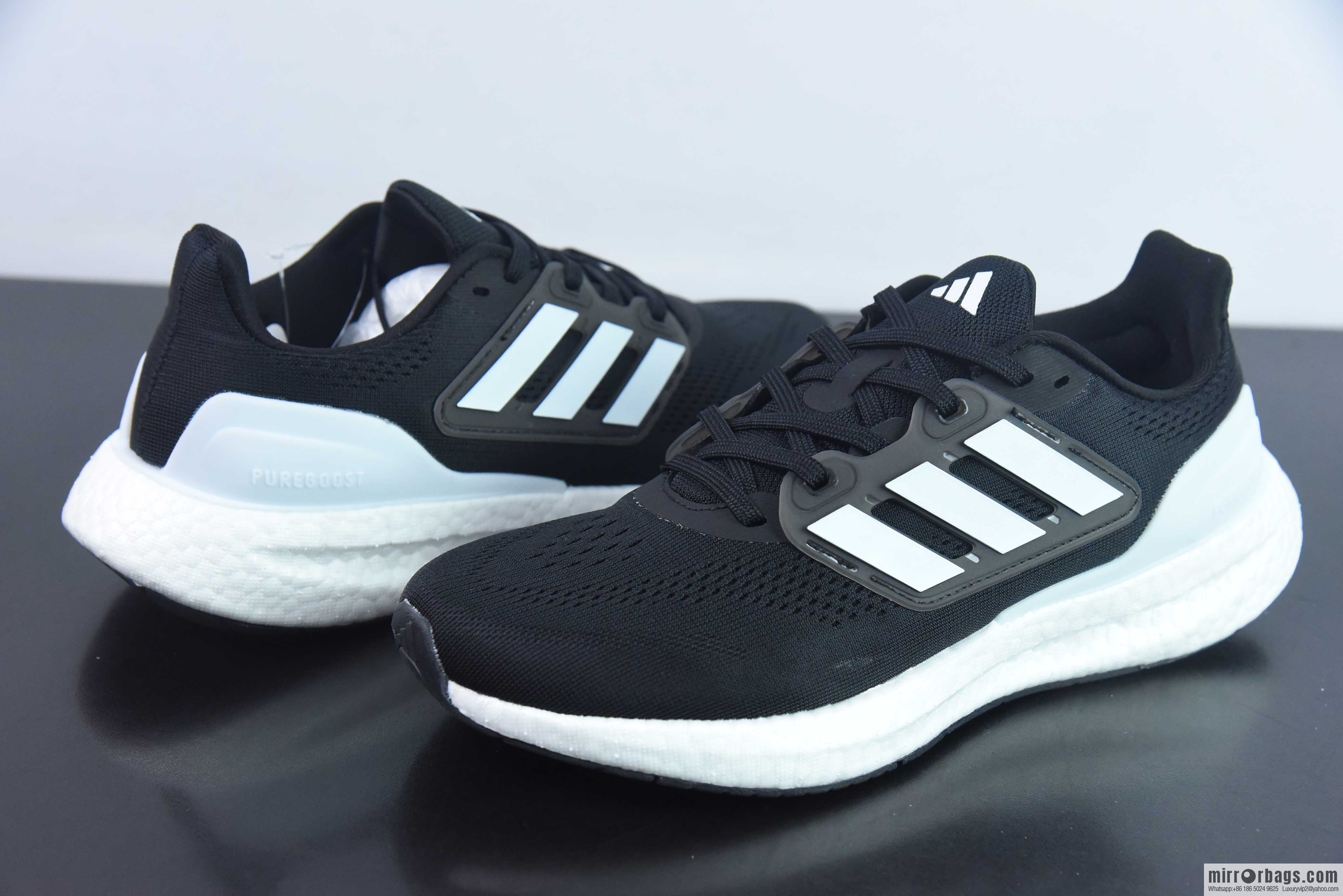 Ad Pureboost 22 Adi lightweight breathable popcorn casual running shoes, item number: IF4839