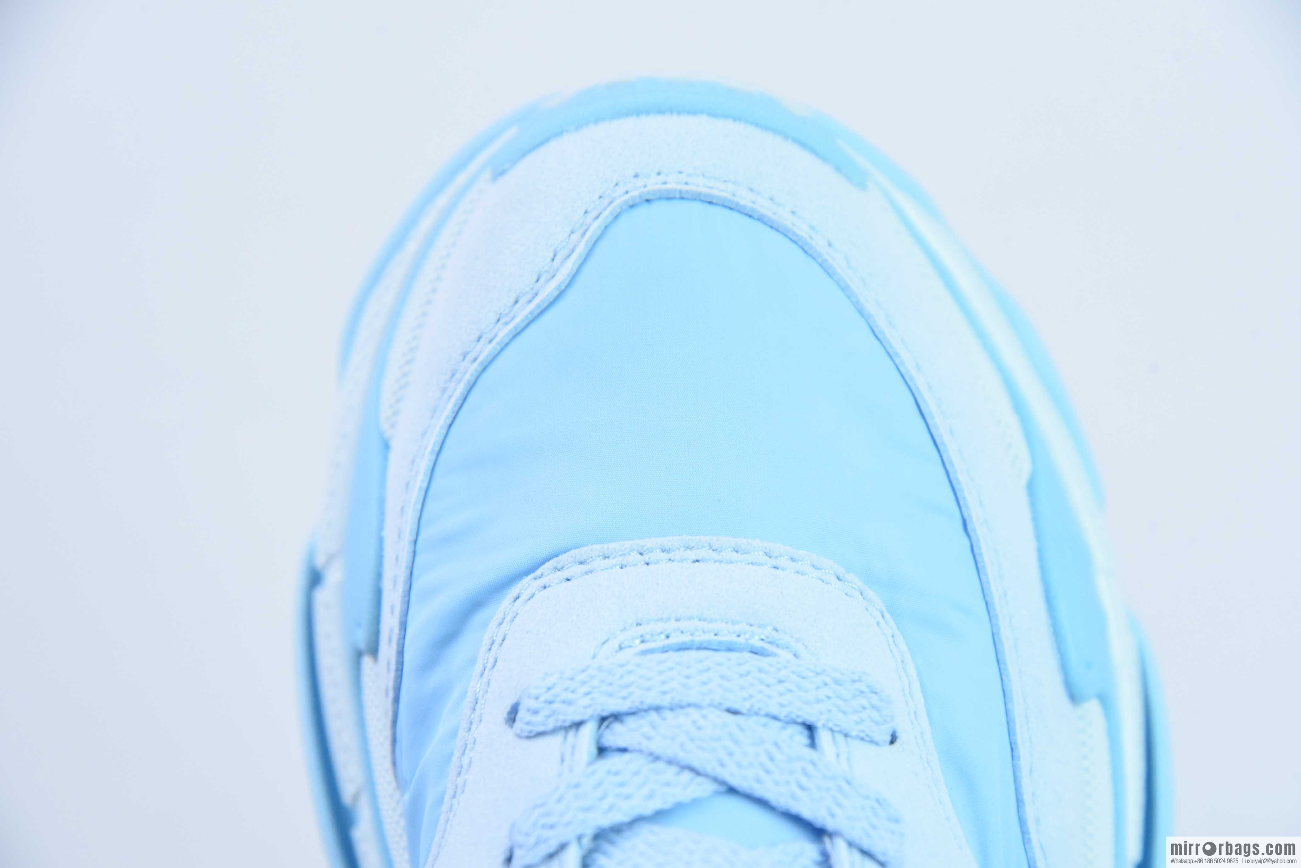 Balenciaga Balenciaga Triple S Platform Daddy Shoes, Blue Item Number: 710156 W3CU2 4045
