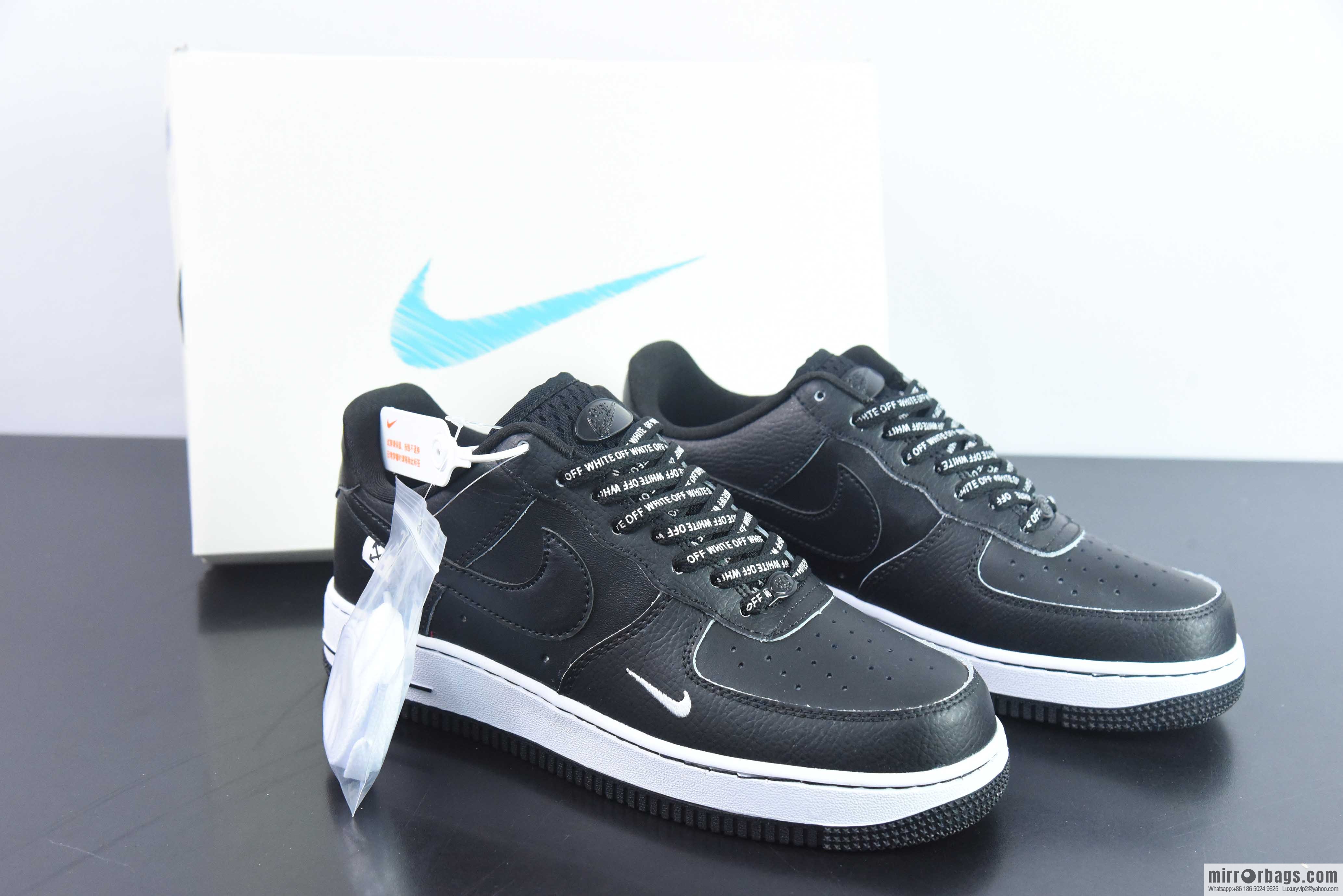 Nike Air Force 1 Low Air Force No. 1 low-top sports and leisure board shoes Air Force, double hook OW joint item number: PF9055 769