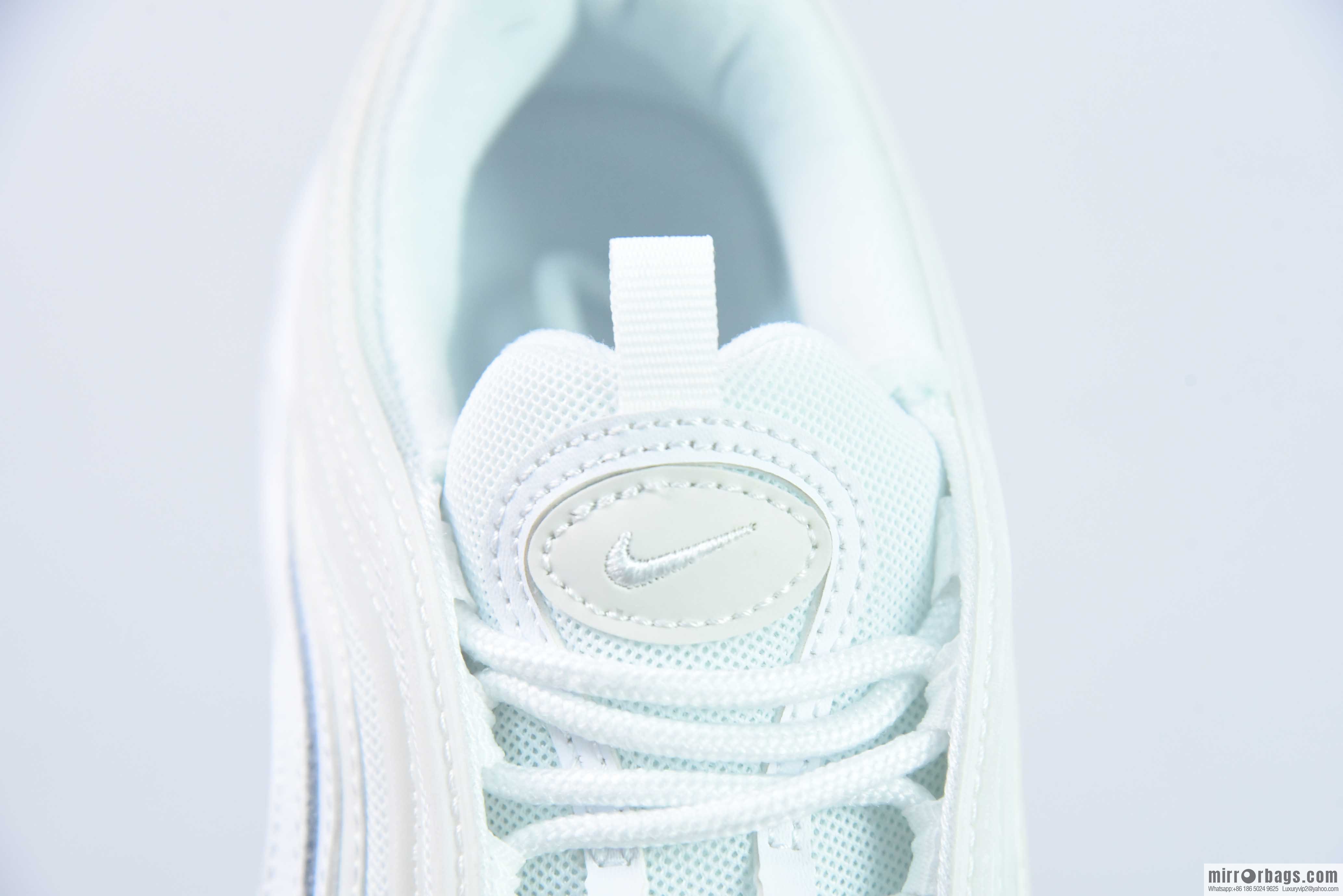 NK Air Max 97 OG bullet, haze blue smiley face, item number: DJ2740-100