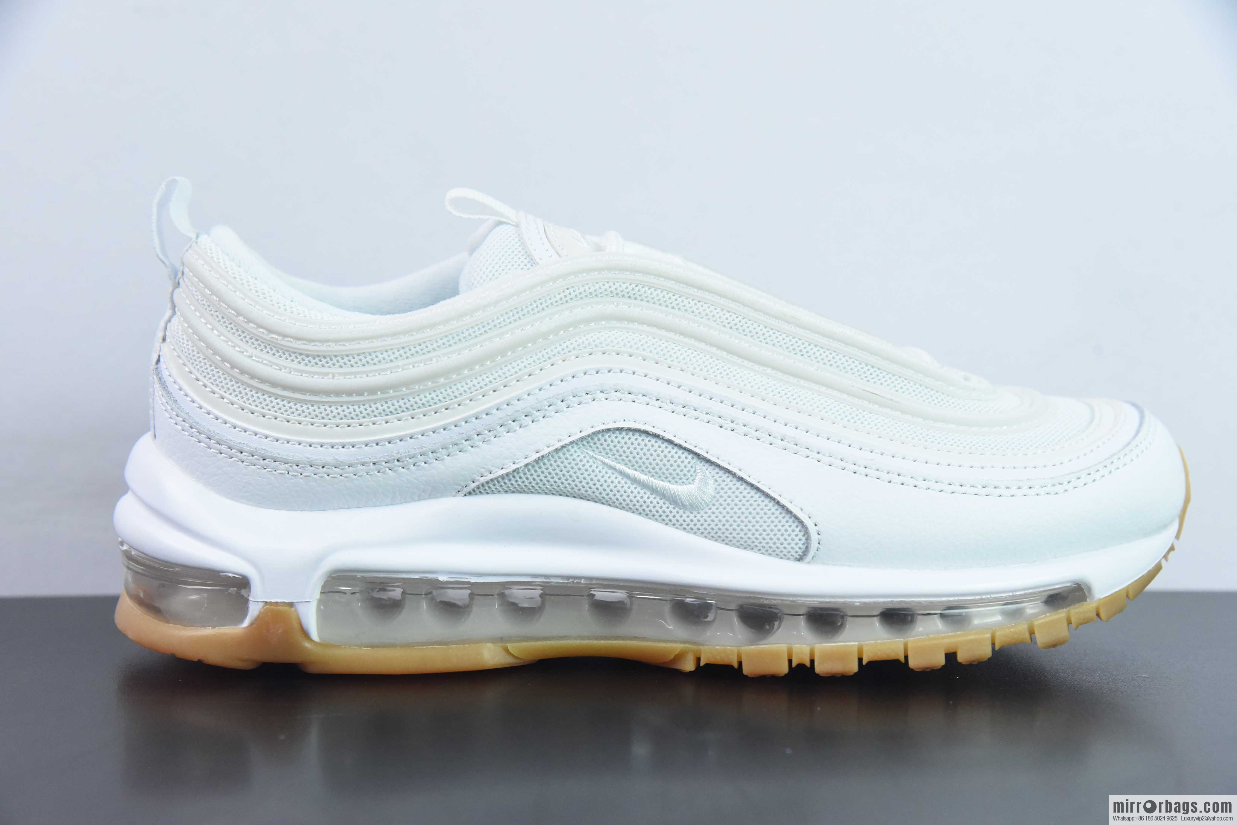 NK Air Max 97 OG bullet, haze blue smiley face, item number: DJ2740-100
