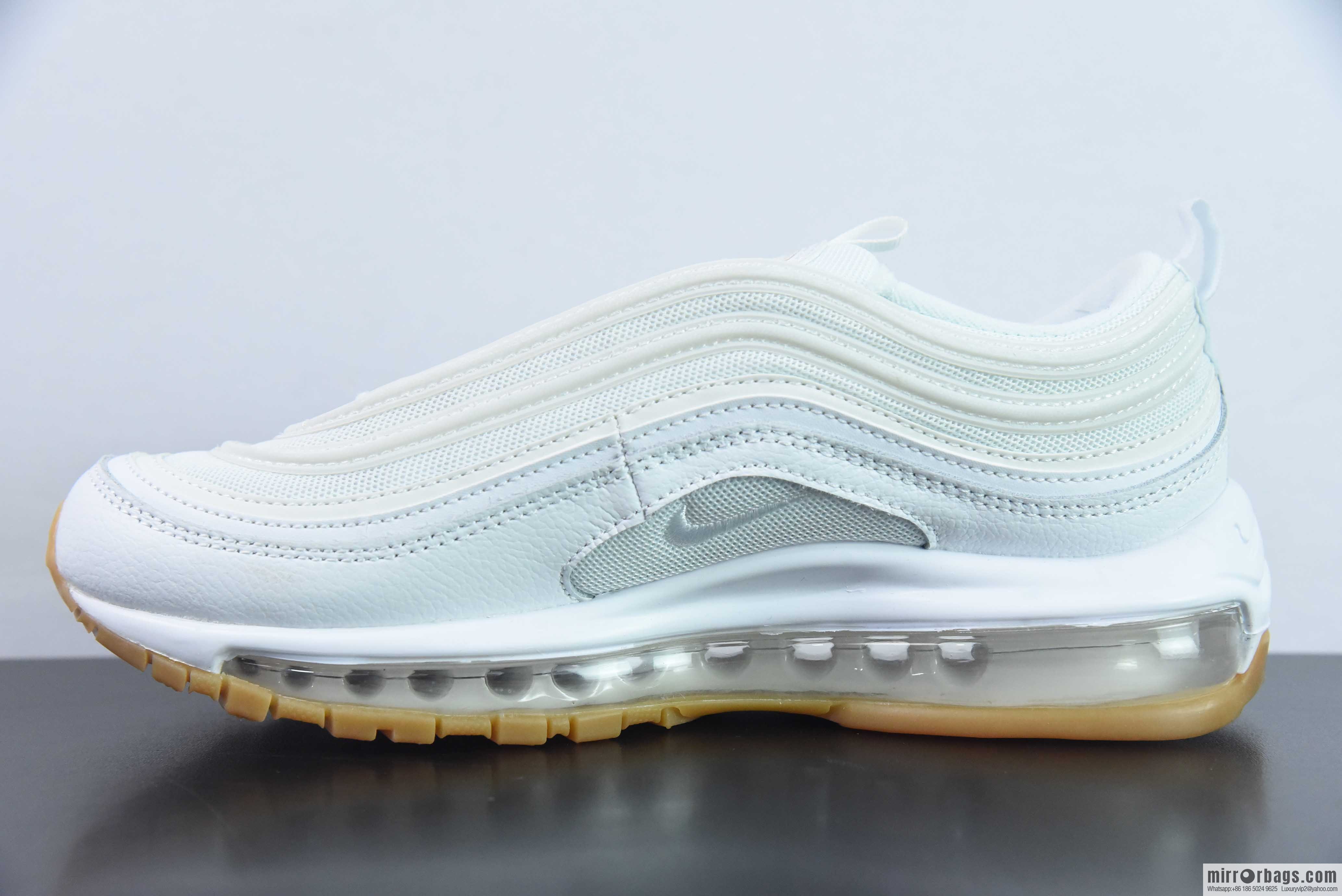 NK Air Max 97 OG bullet, haze blue smiley face, item number: DJ2740-100
