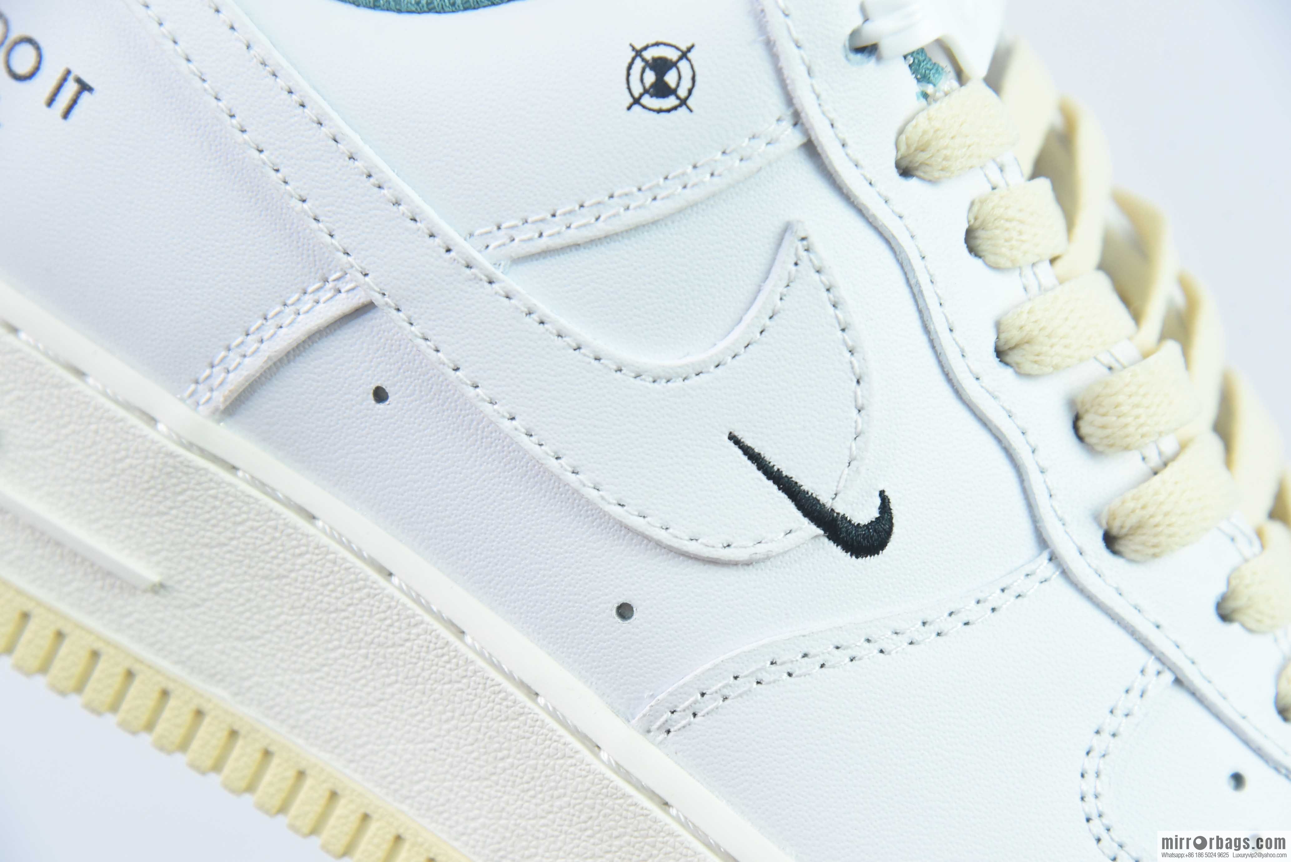 Nike Air Force 1 Low Air Force One Low Help Versatile Leisure Sports Board Shoes, Joint White Orange, Item Number: DM0970-111