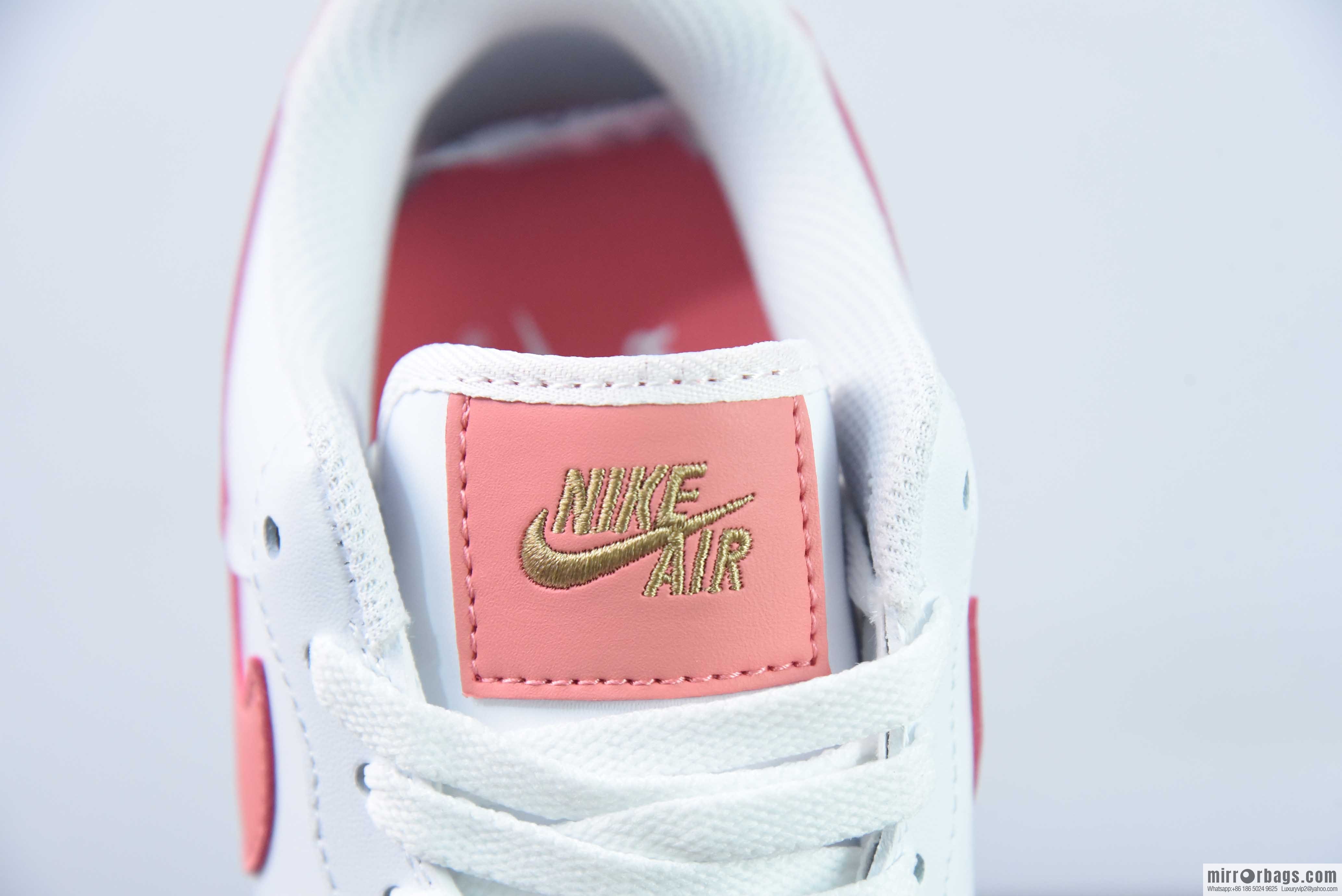 Nike Air Force 1 Low Air Force One Low Help Versatile Leisure Sports Board Shoes Pink Small Gold Hook, Item Number: CZ0270-103