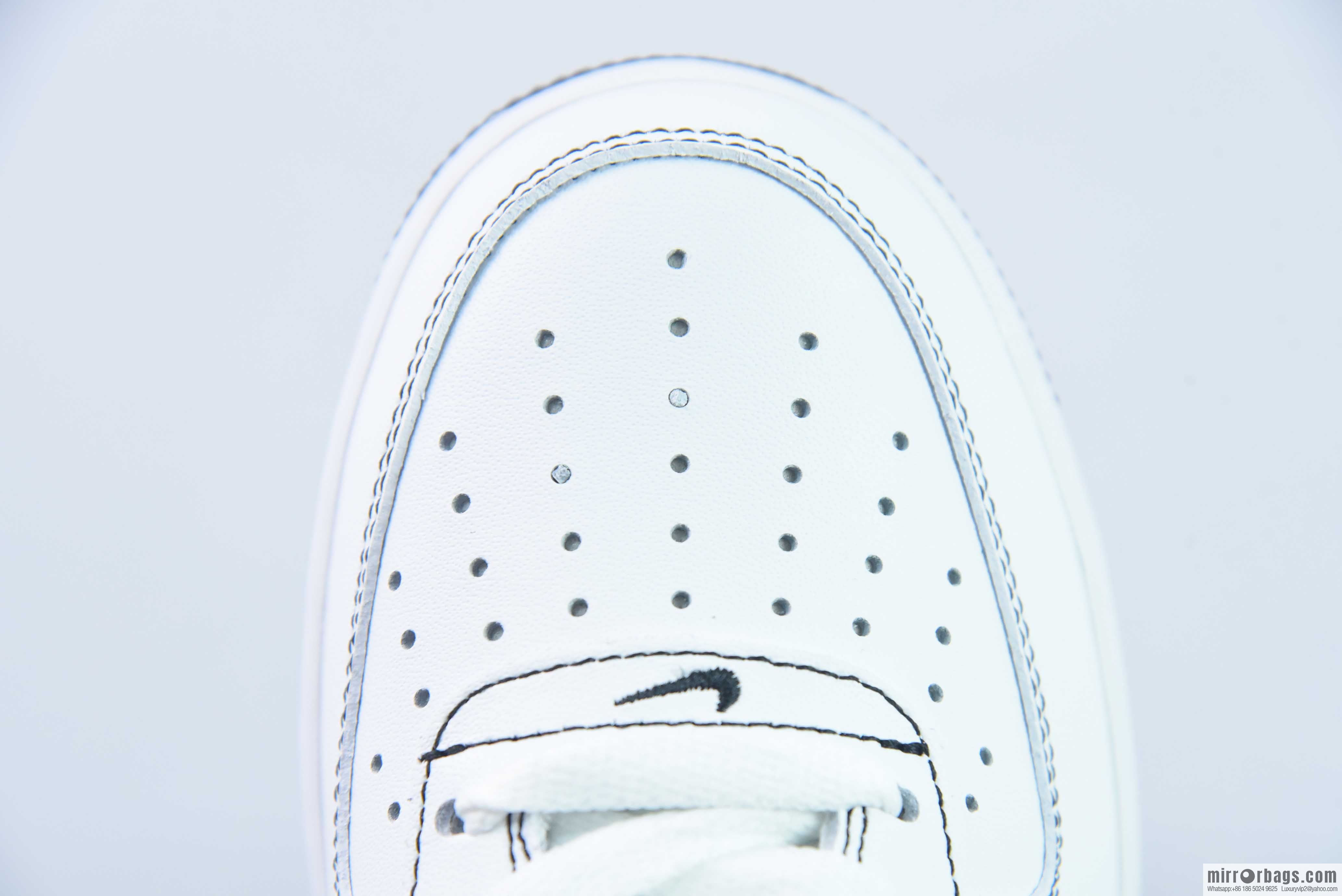Nike Air Force 1 Low Air Force One low-top versatile recreational sports shoes black stitching item number: CW1575-104