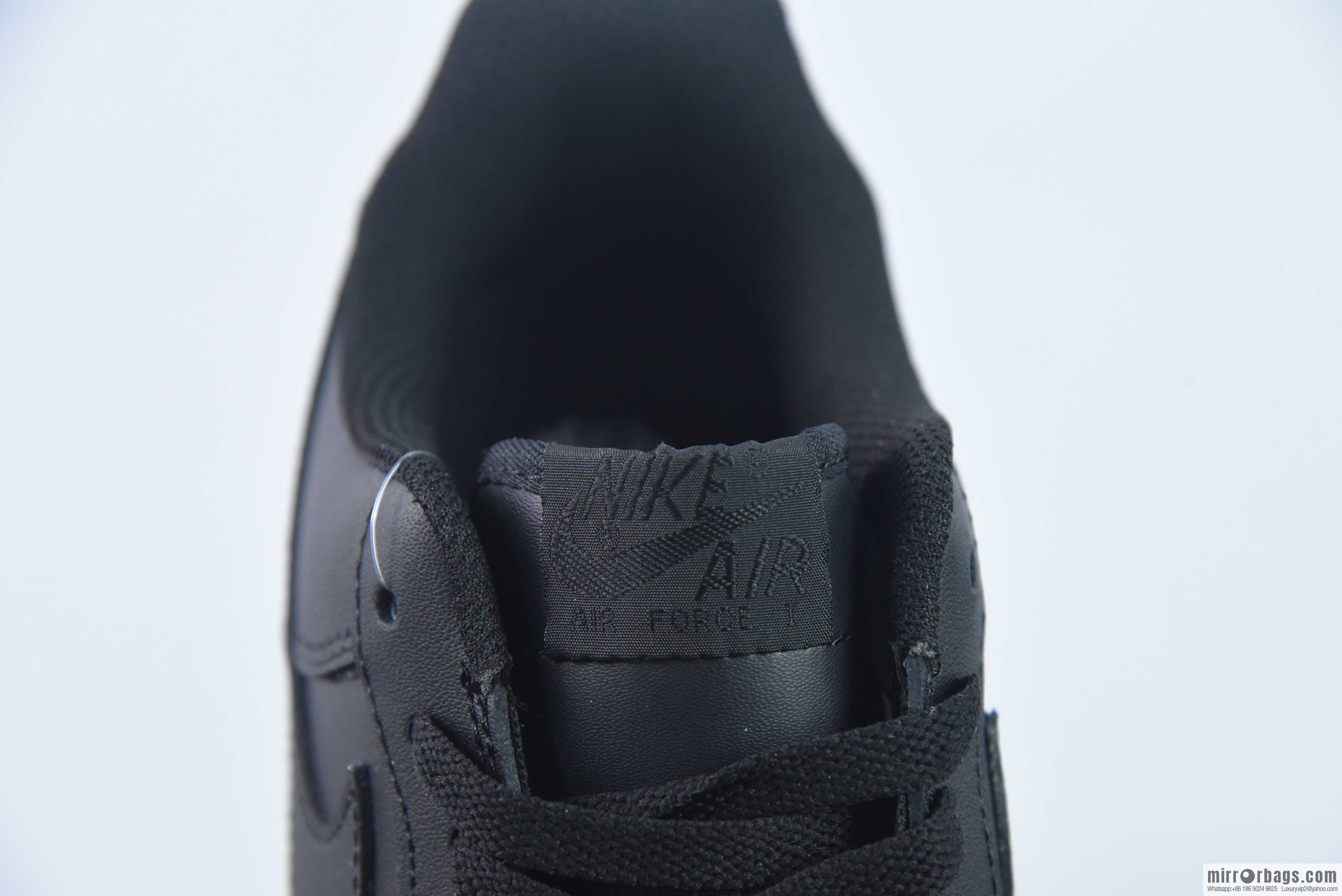 Nike Air Force 1 Low Air Force One low-top versatile recreational sports shoes, Darth Vader pure black, item number: DD8959-001