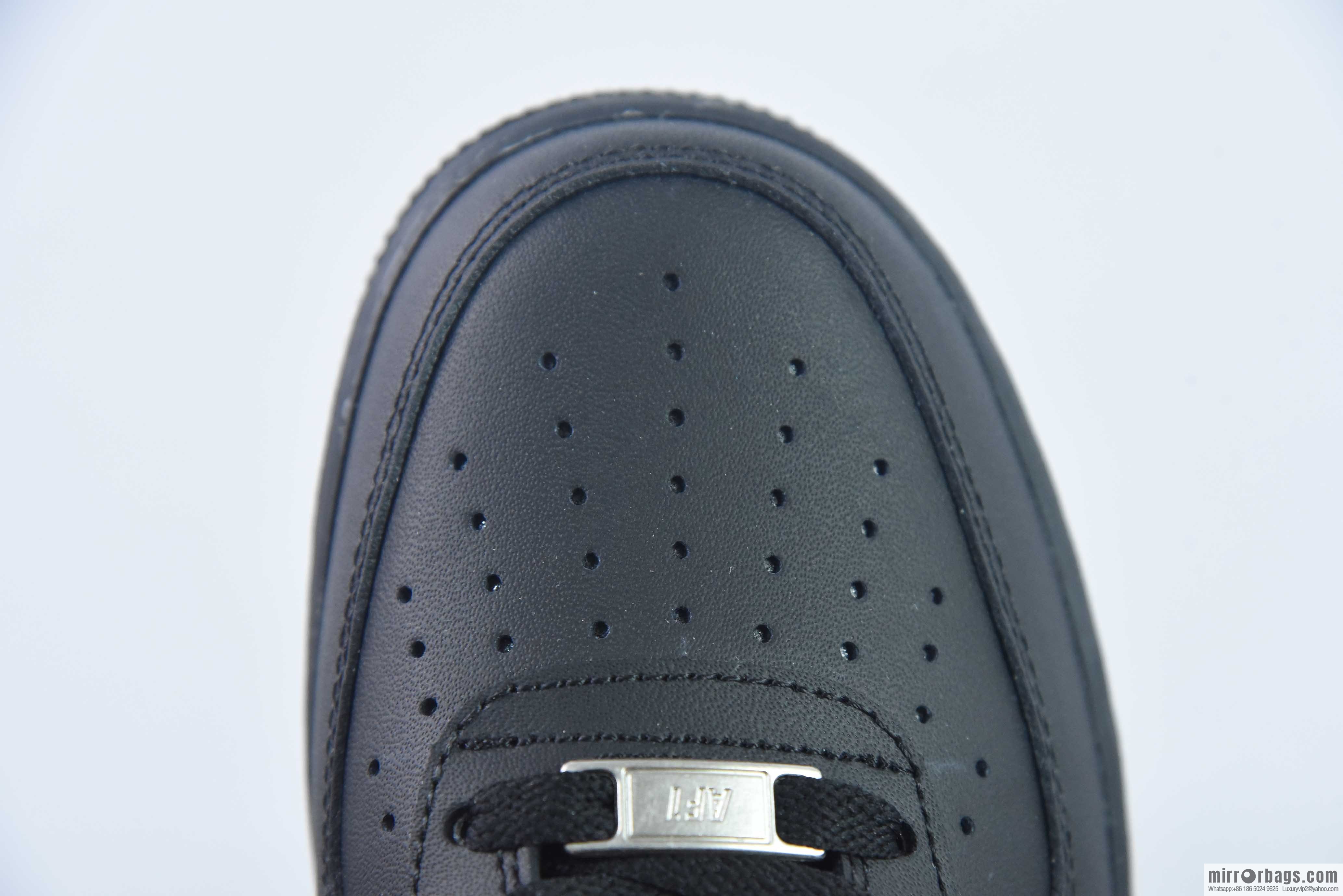 Nike Air Force 1 Low Air Force One low-top versatile recreational sports shoes, Darth Vader pure black, item number: DD8959-001