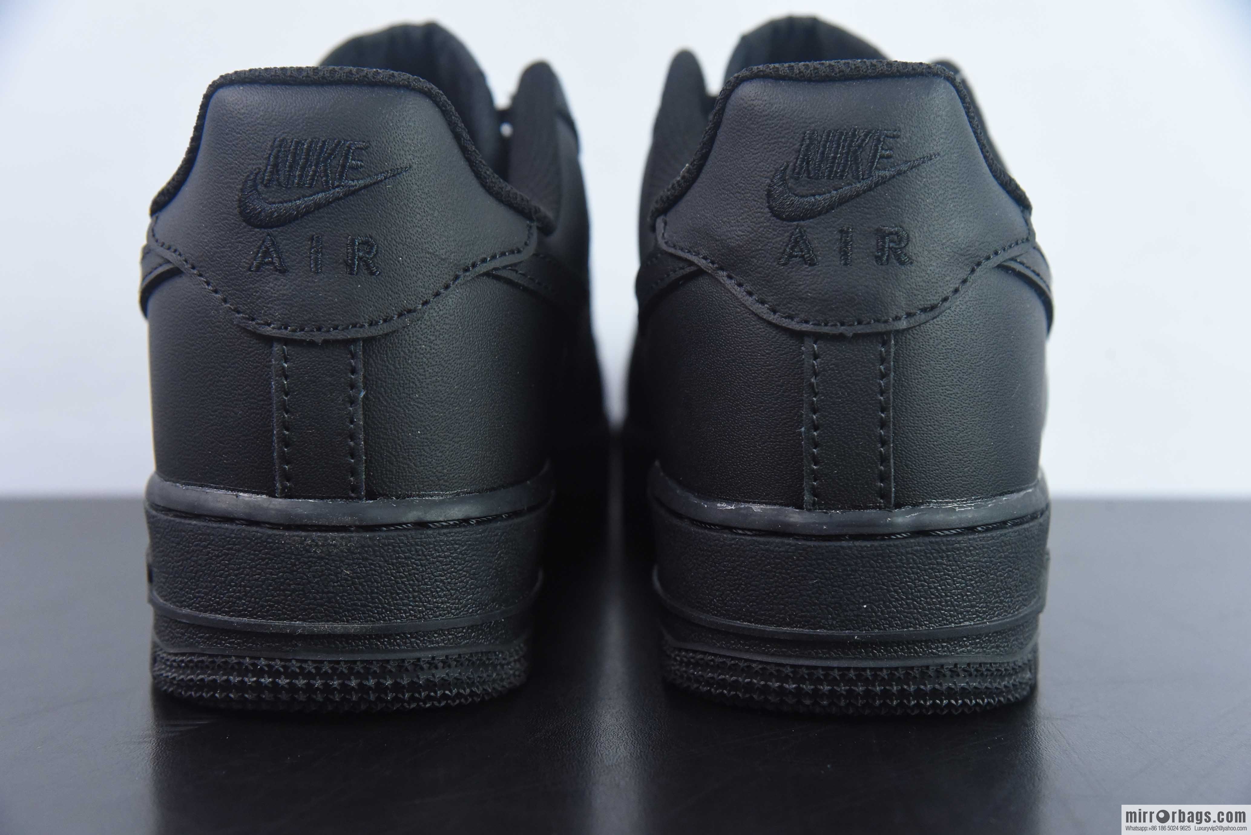 Nike Air Force 1 Low Air Force One low-top versatile recreational sports shoes, Darth Vader pure black, item number: DD8959-001