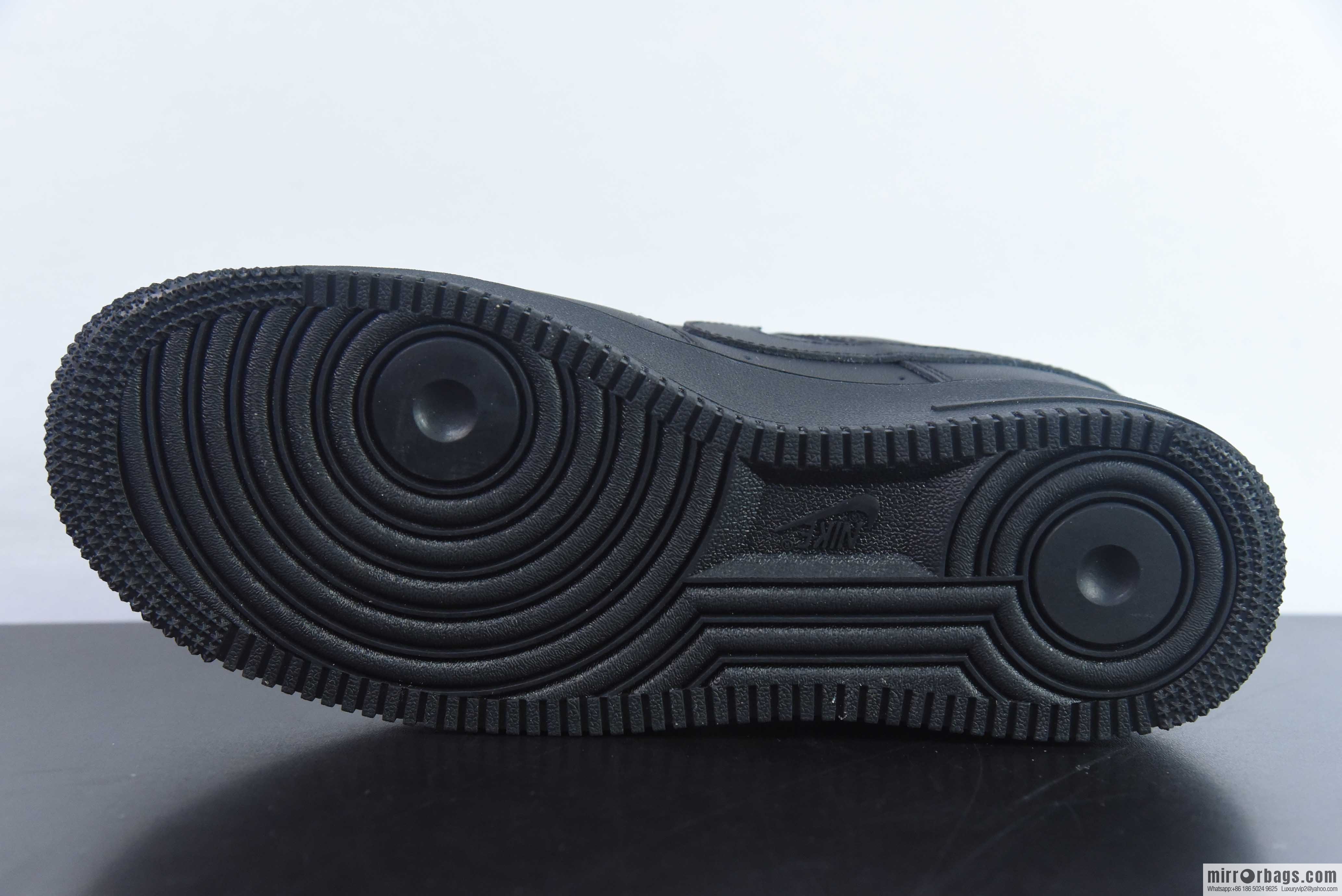 Nike Air Force 1 Low Air Force One low-top versatile recreational sports shoes, Darth Vader pure black, item number: DD8959-001