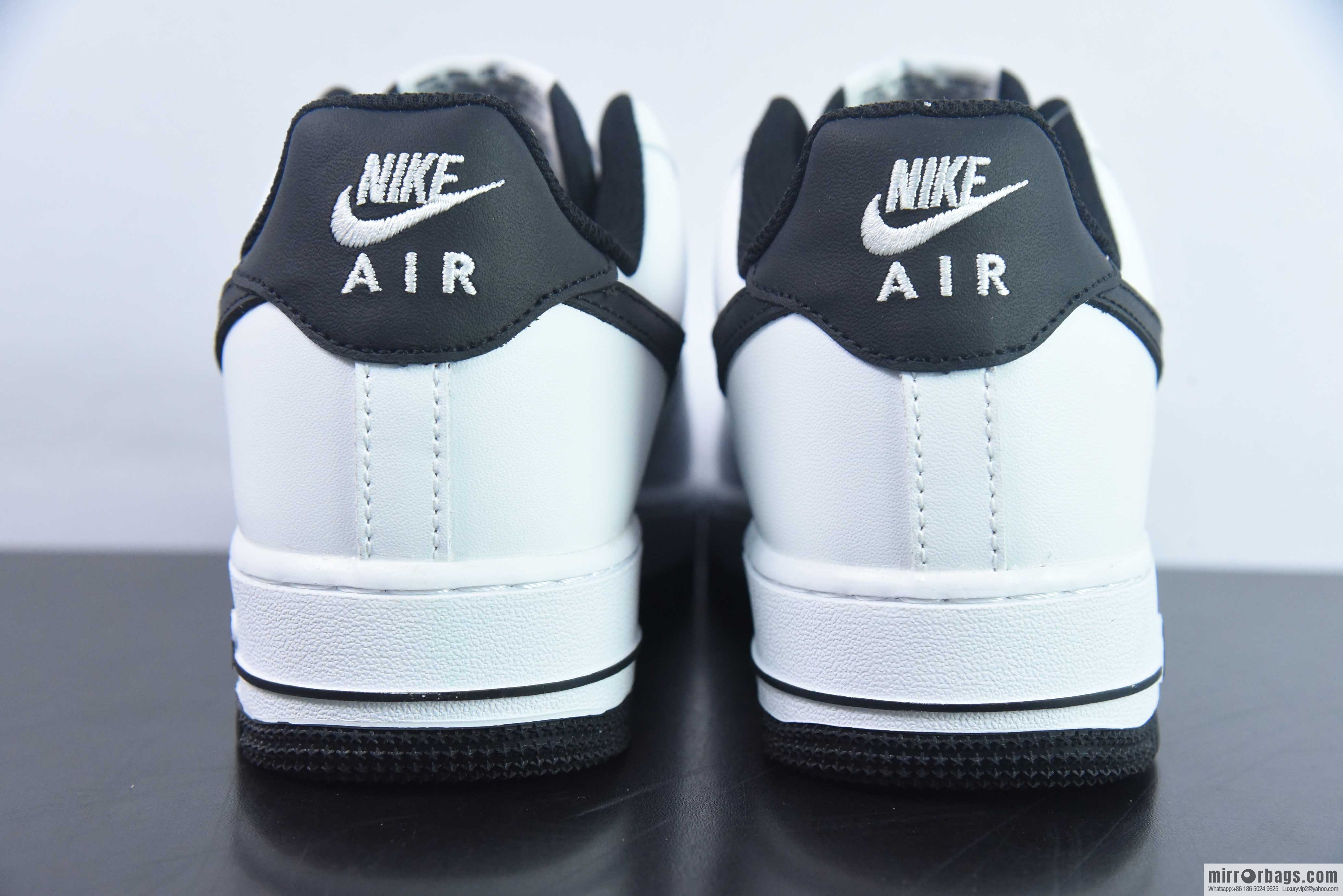 Nike Air Force 1 Low Air Force One low-top versatile recreational sports shoes, black and white, item number: DH7561-102