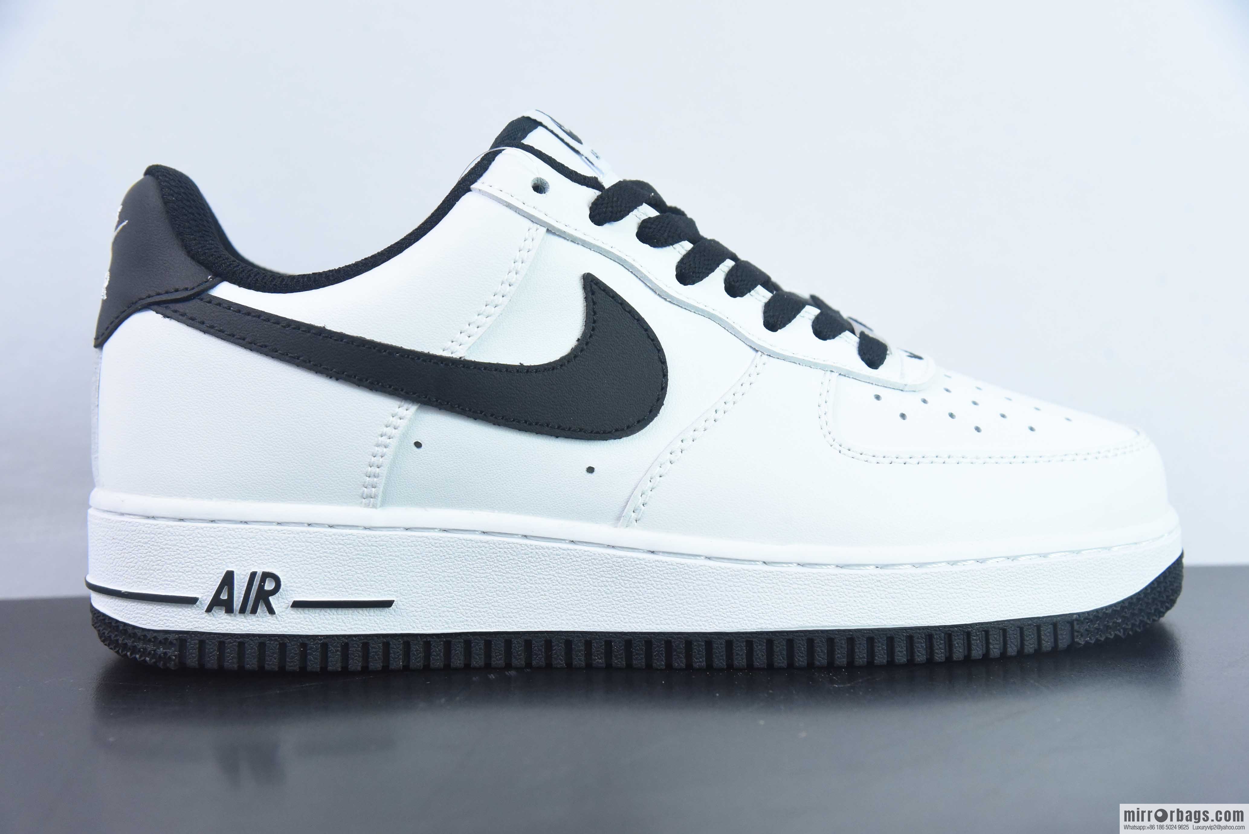 Nike Air Force 1 Low Air Force One low-top versatile recreational sports shoes, black and white, item number: DH7561-102