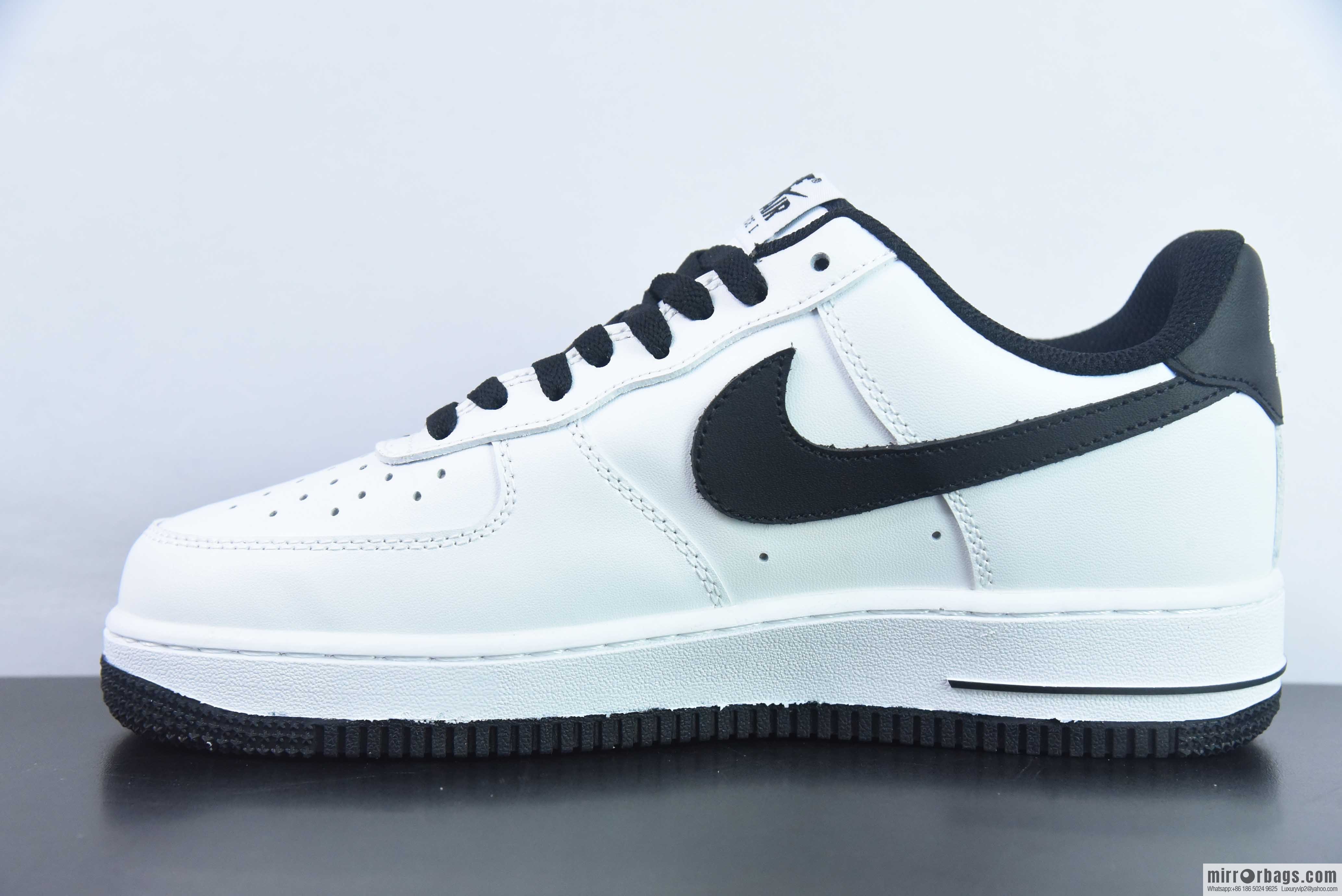 Nike Air Force 1 Low Air Force One low-top versatile recreational sports shoes, black and white, item number: DH7561-102